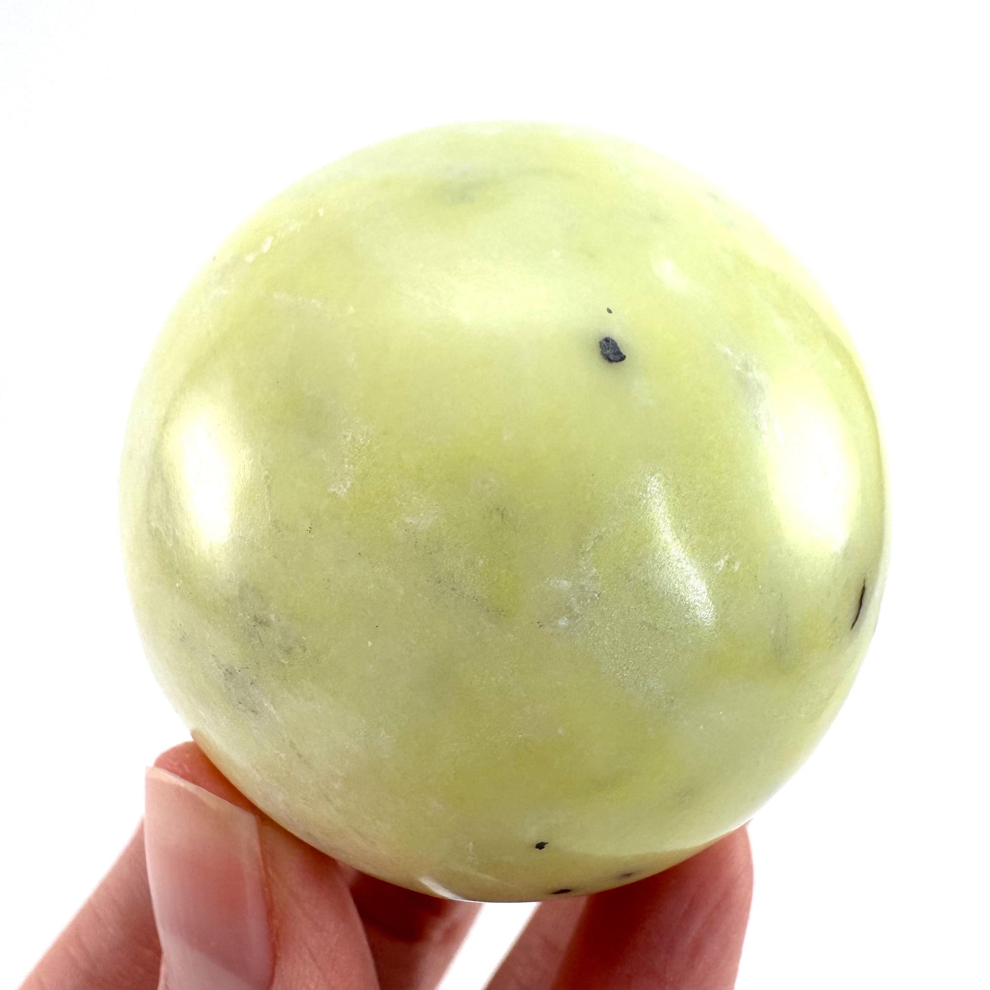 Serpentine Sphere | Polished Crystal Ball