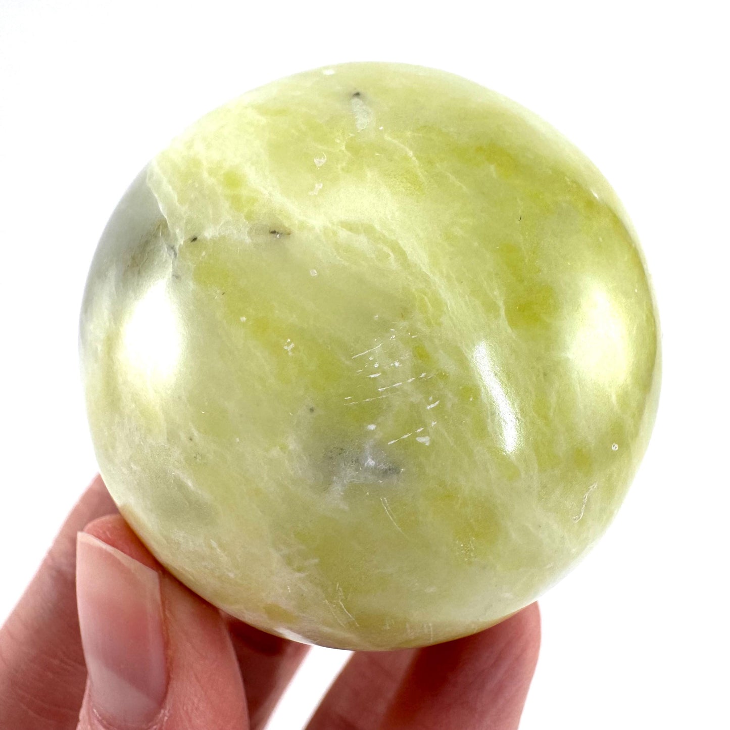 Serpentine Sphere | Polished Crystal Ball