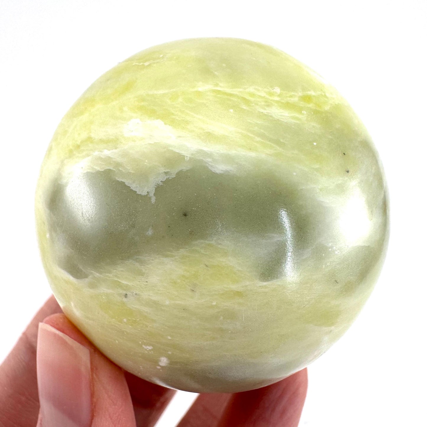 Serpentine Sphere | Polished Crystal Ball