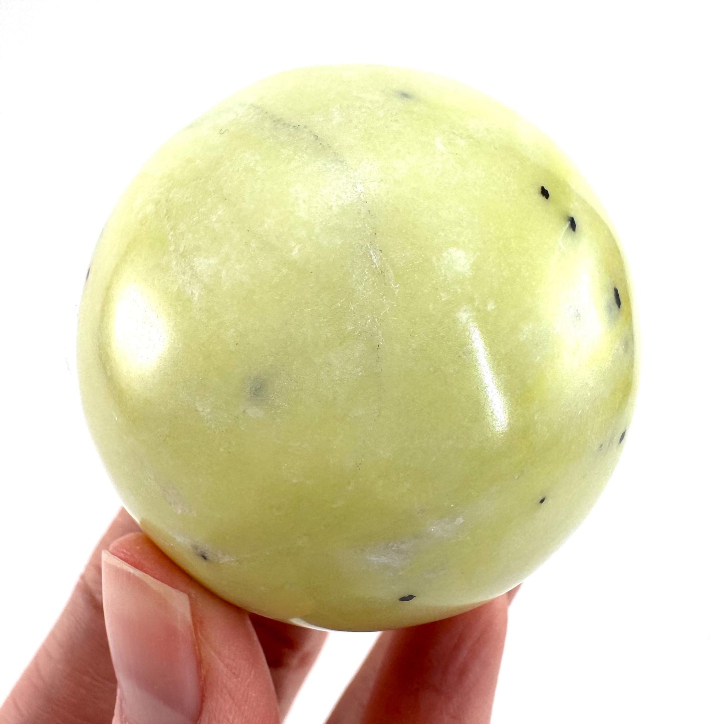 Serpentine Sphere | Polished Crystal Ball