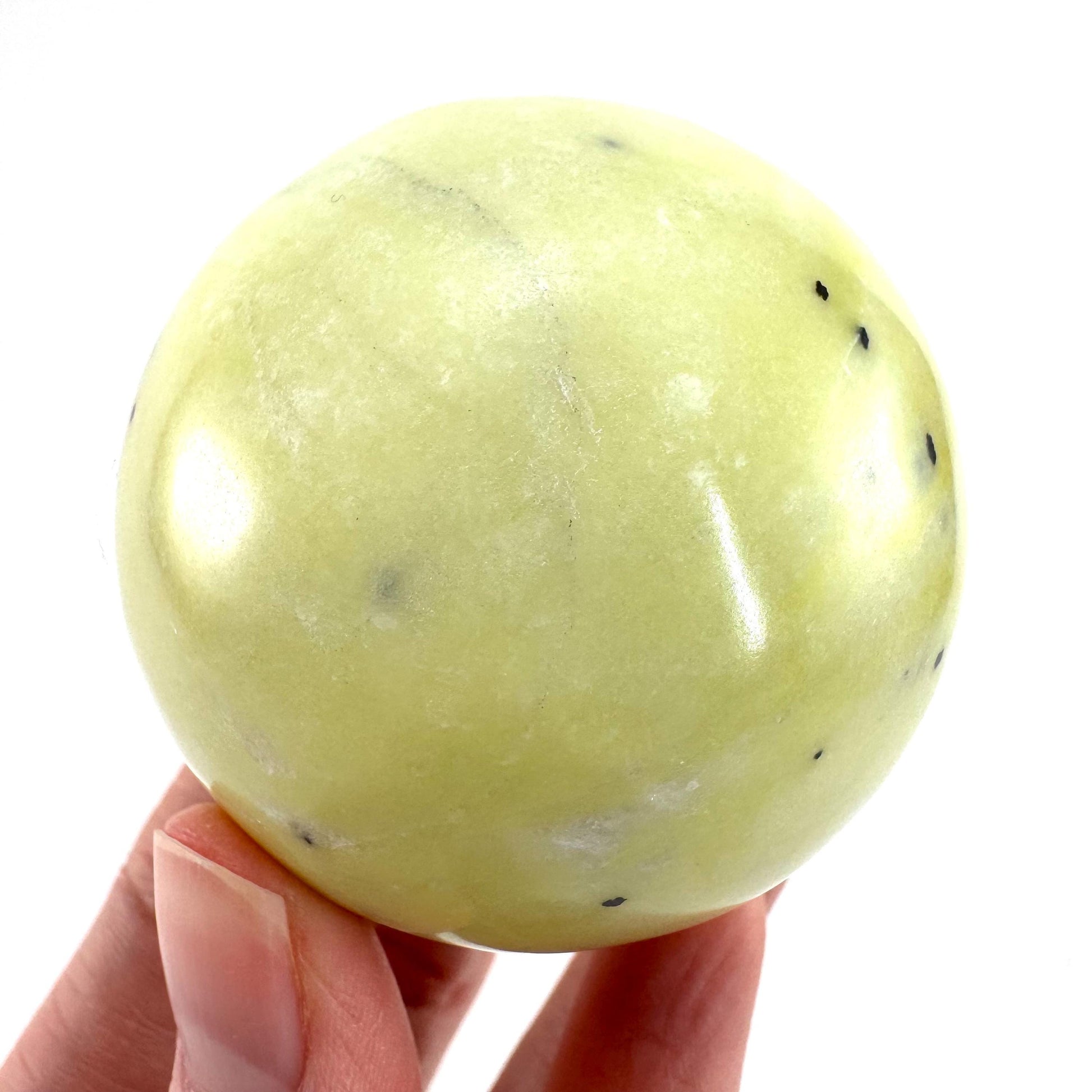 Serpentine Sphere | Polished Crystal Ball