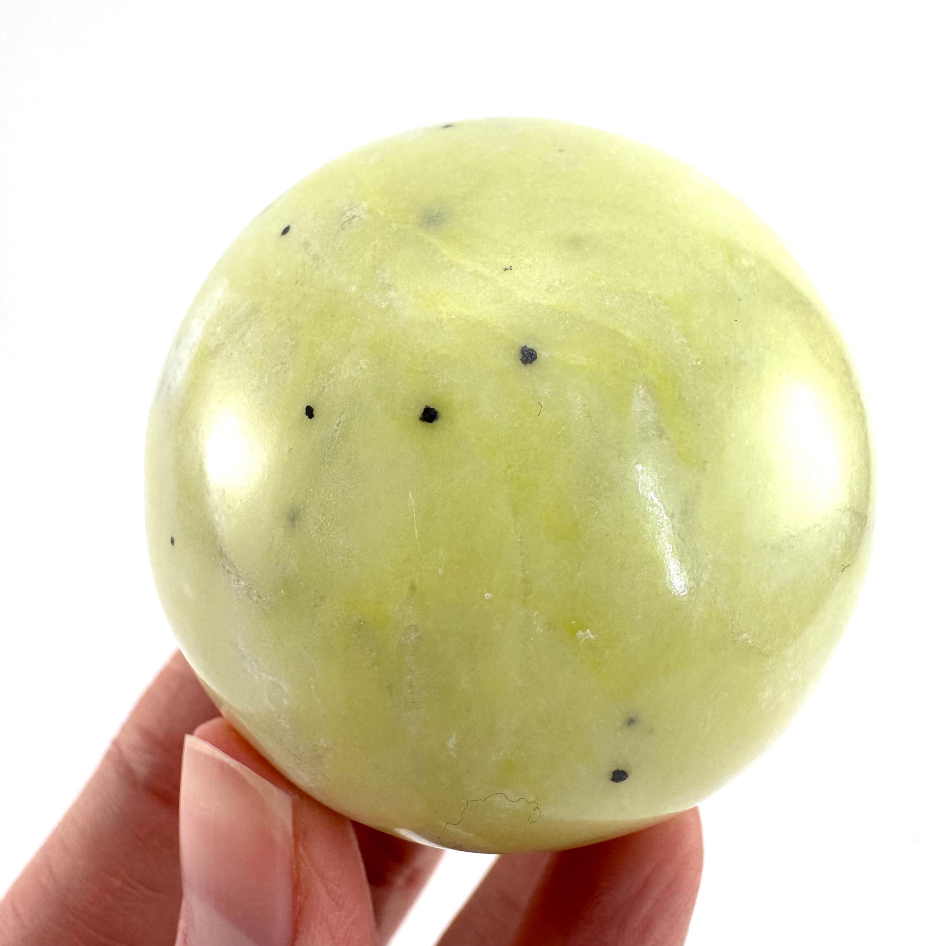 Serpentine Sphere | Polished Crystal Ball