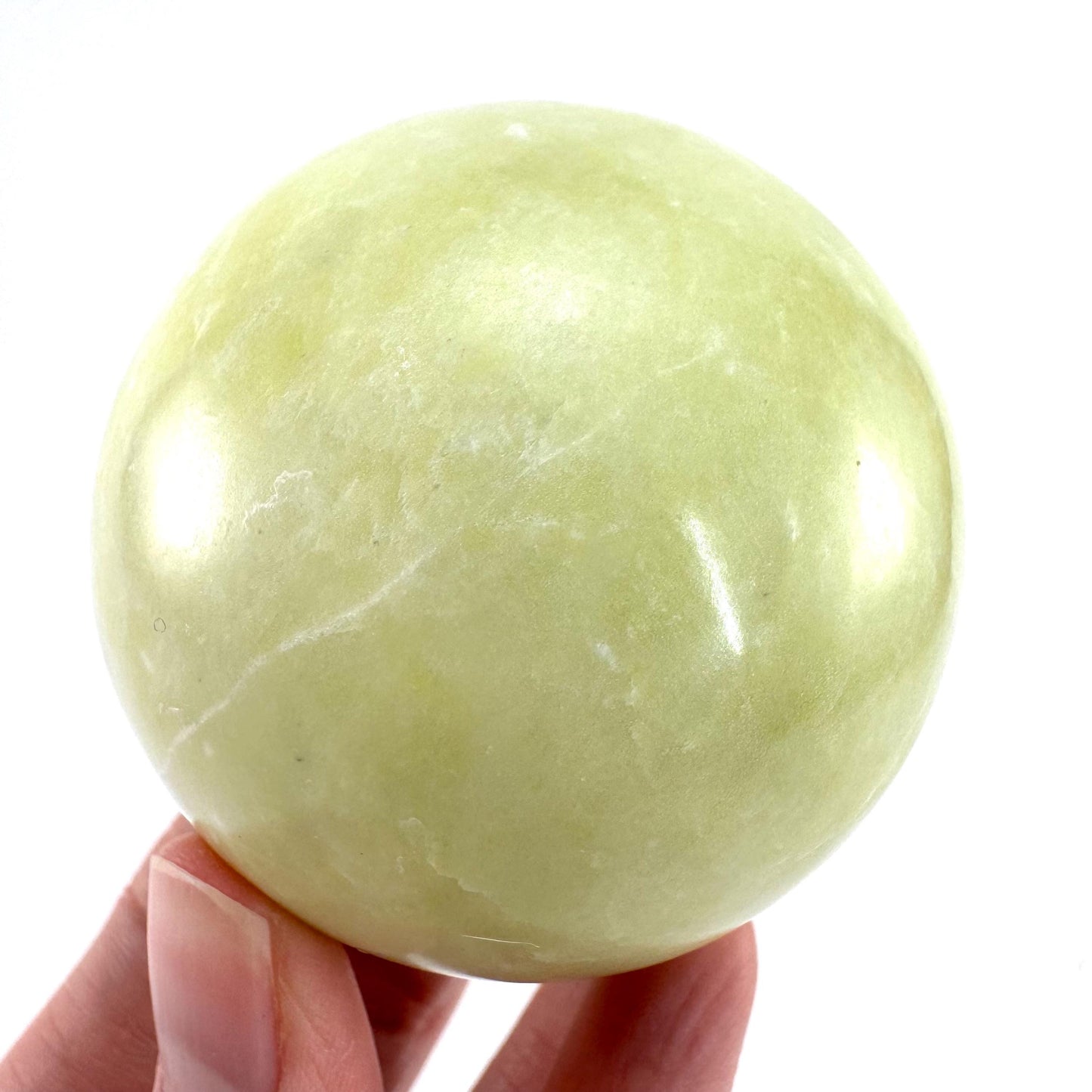 Serpentine Sphere | Polished Crystal Ball