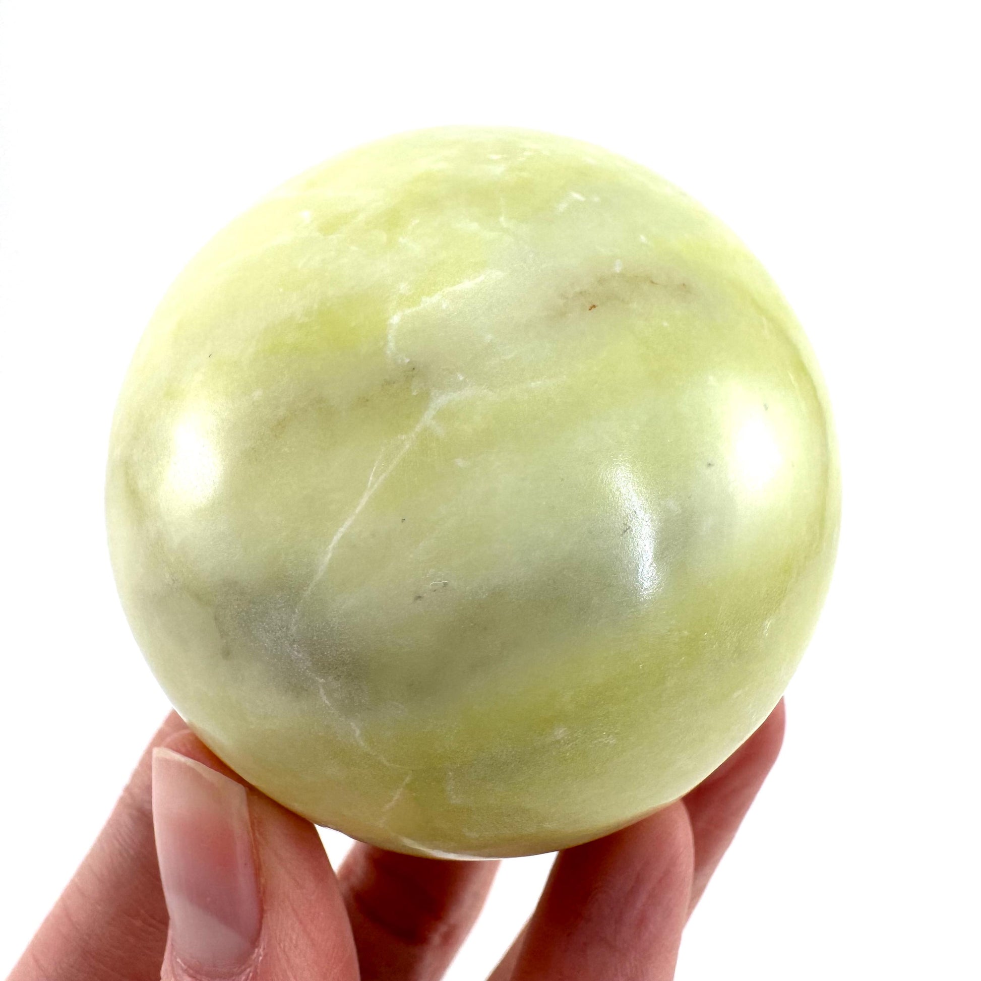 Serpentine Sphere | Polished Crystal Ball