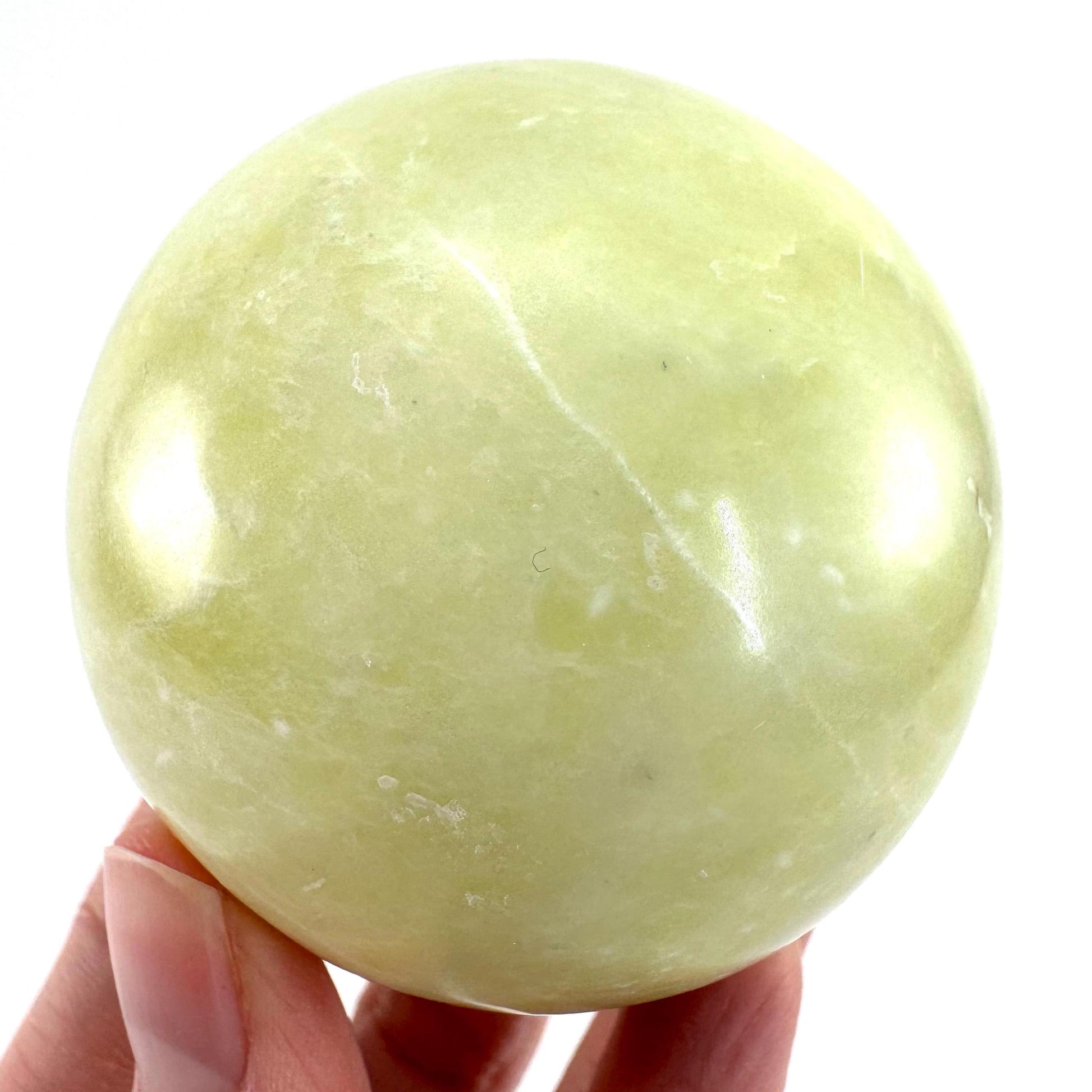 Serpentine Sphere | Polished Crystal Ball