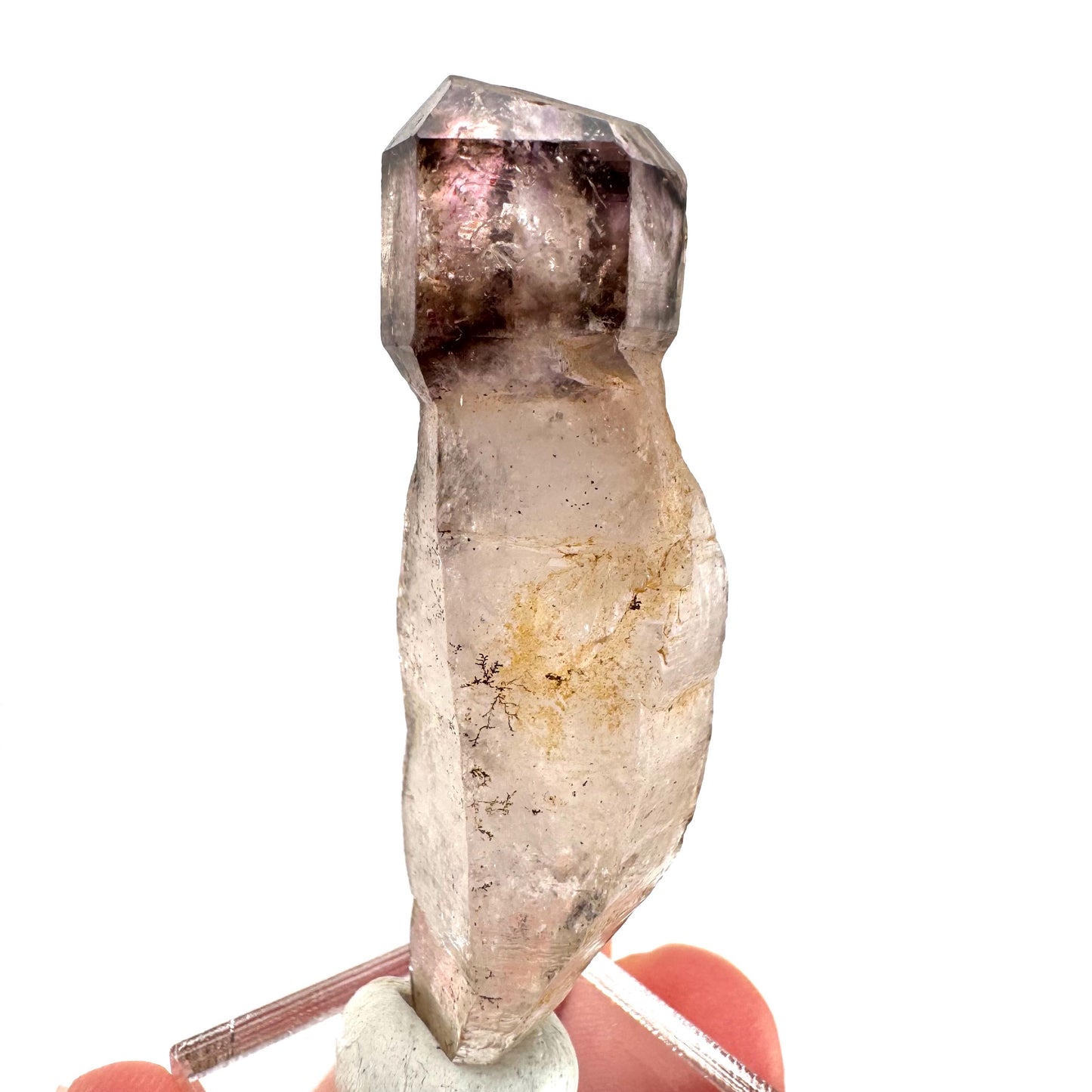 Amethyst Enhydro Scepter | Shangaan elestial crystal, mineral specimen from Zimbabwe