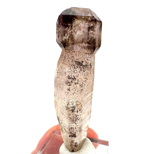 Amethyst Enhydro Scepter | Shangaan elestial crystal, mineral specimen from Zimbabwe