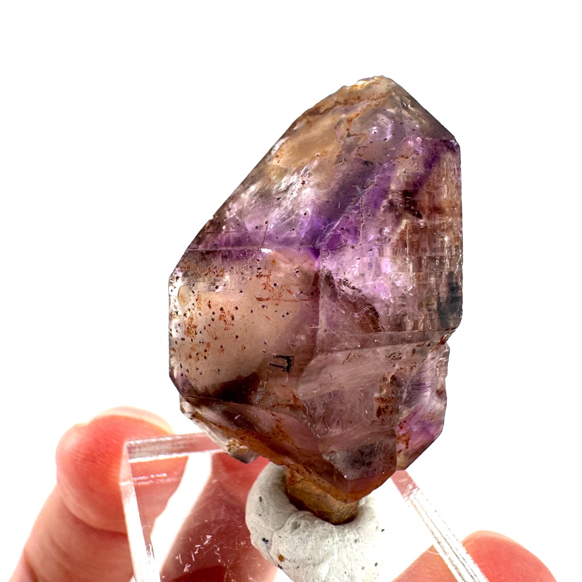 Amethyst Scepter | Shangaan elestial crystal, mineral specimen from Zimbabwe