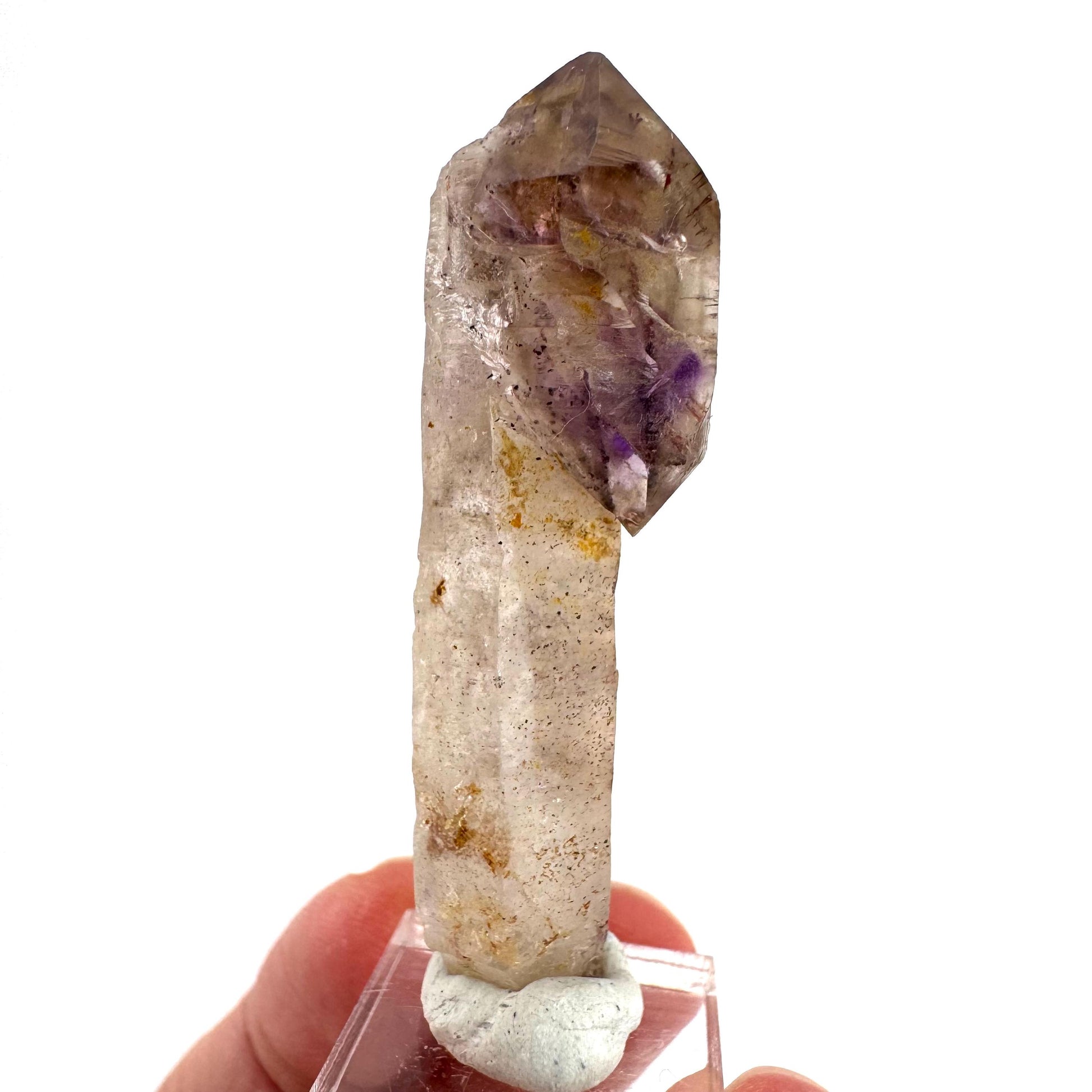 Amethyst Scepter | Shangaan elestial crystal, mineral specimen from Zimbabwe