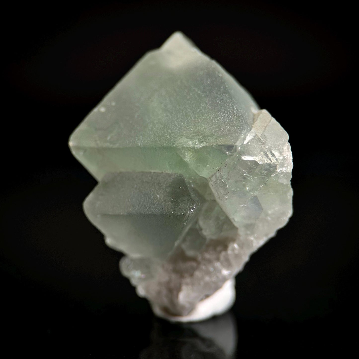 Fluorite w/ Pyrite & Quartz | natural green crystal cluster, mineral specimen from Canada