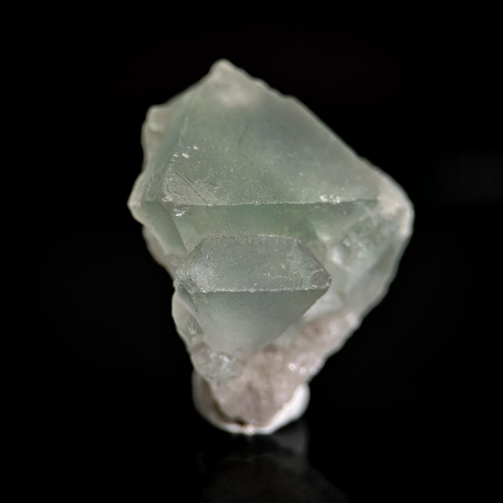 Fluorite w/ Pyrite & Quartz | natural green crystal cluster, mineral specimen from Canada
