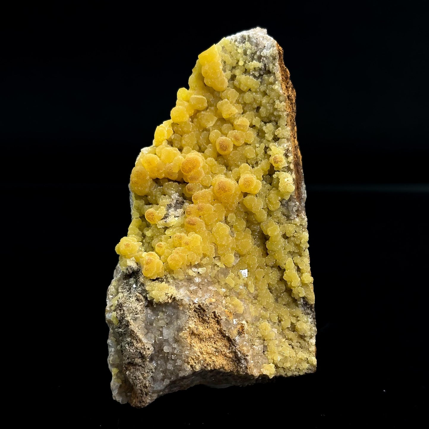 Mimetite | Yellow Crystal, Botryoidal Mineral Specimen from Mexico