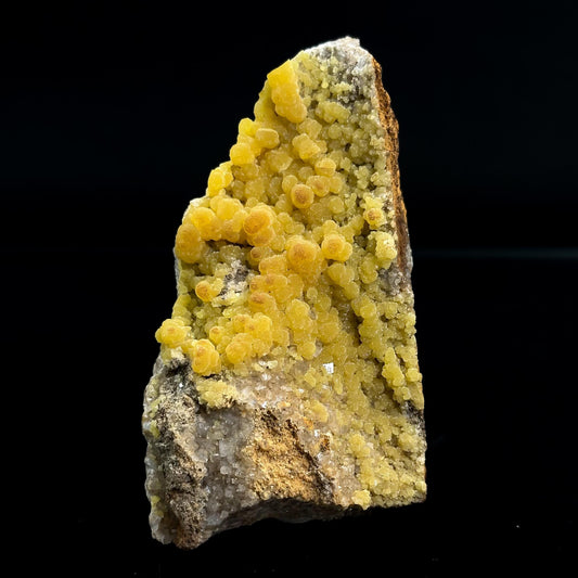 Mimetite | Yellow Crystal, Botryoidal Mineral Specimen from Mexico