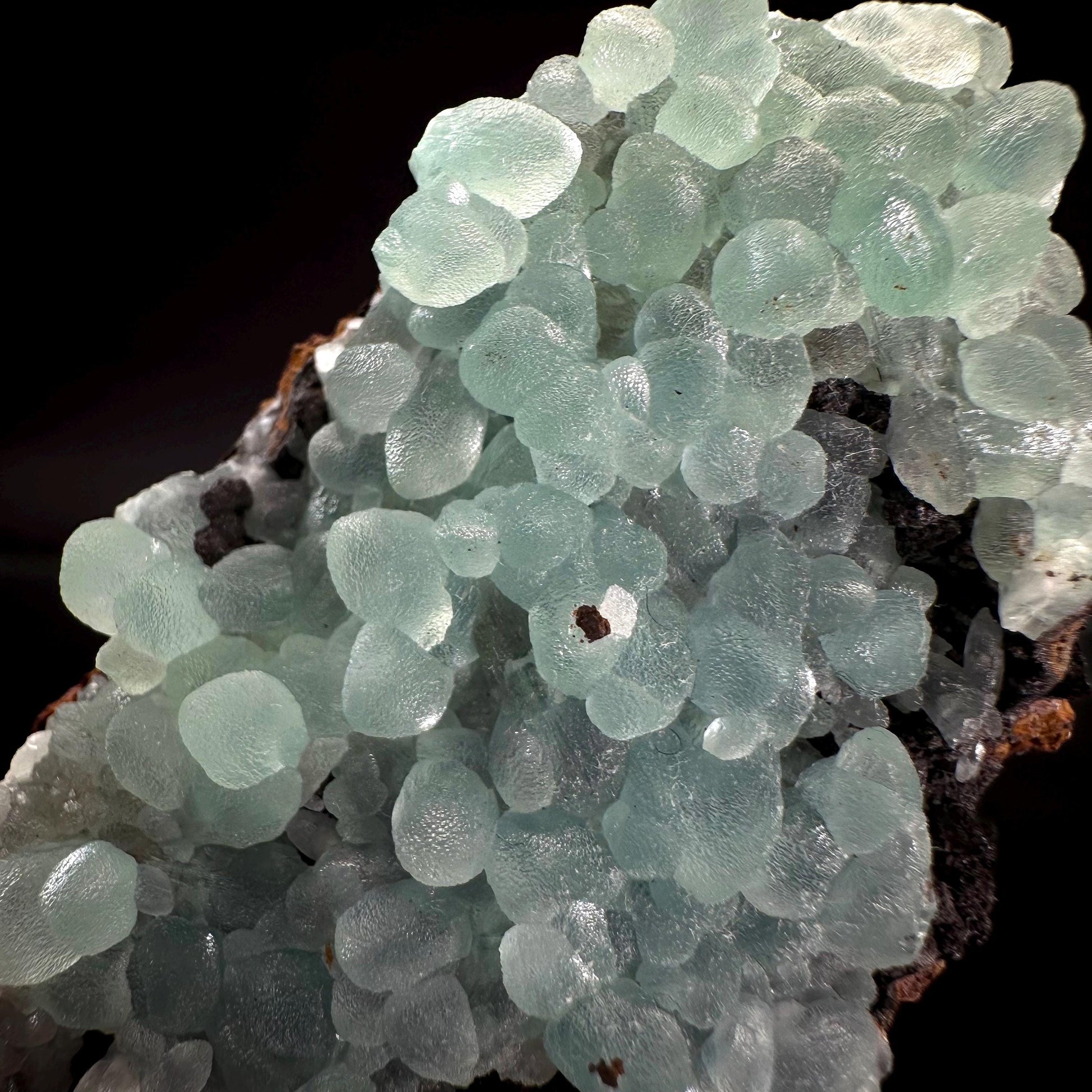Smithsonite | blue crystal, rare mineral specimen from Kelly Mine, USA