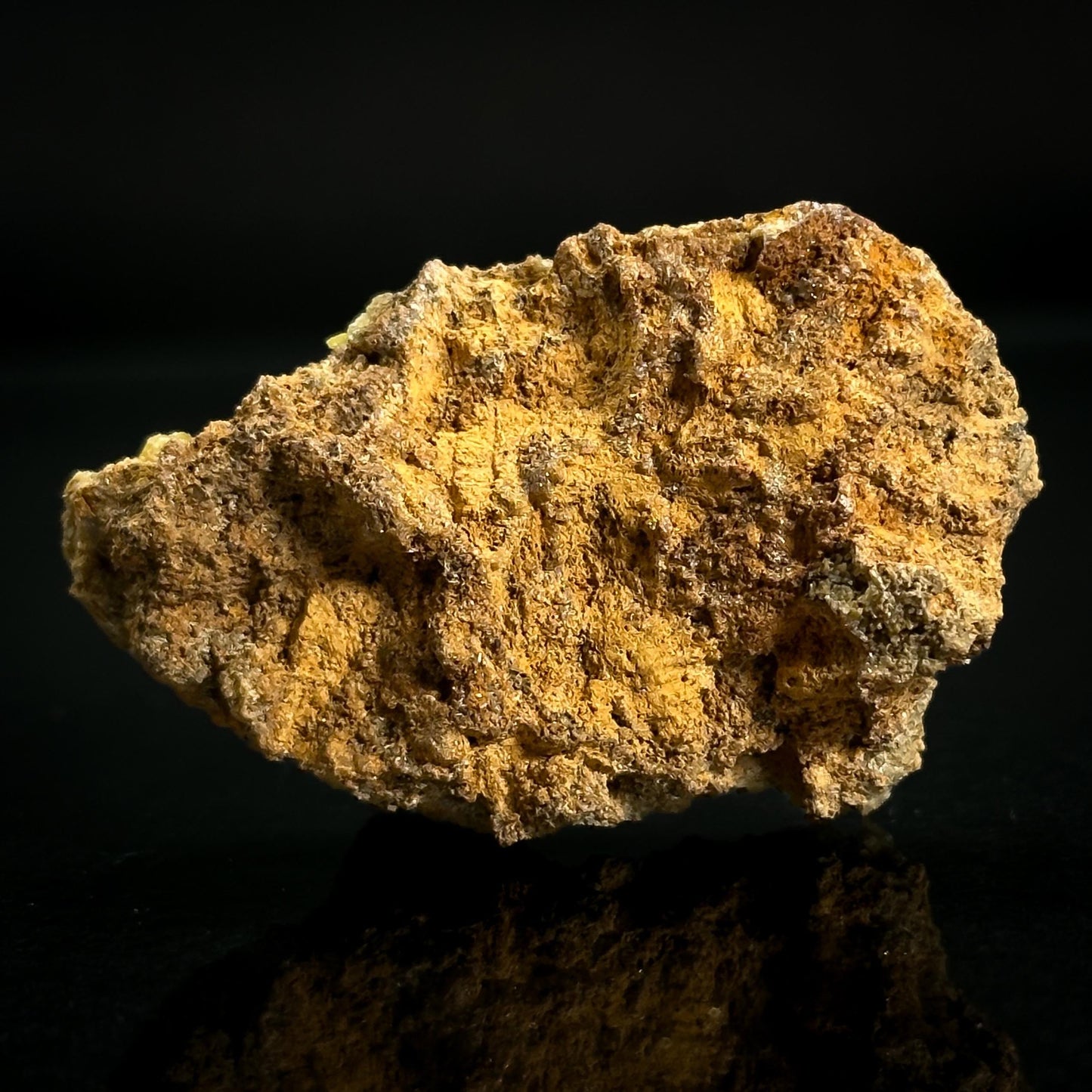 Pyromorphite (BC, Canada) | yellow pyromorphite crystal, rare mineral specimen