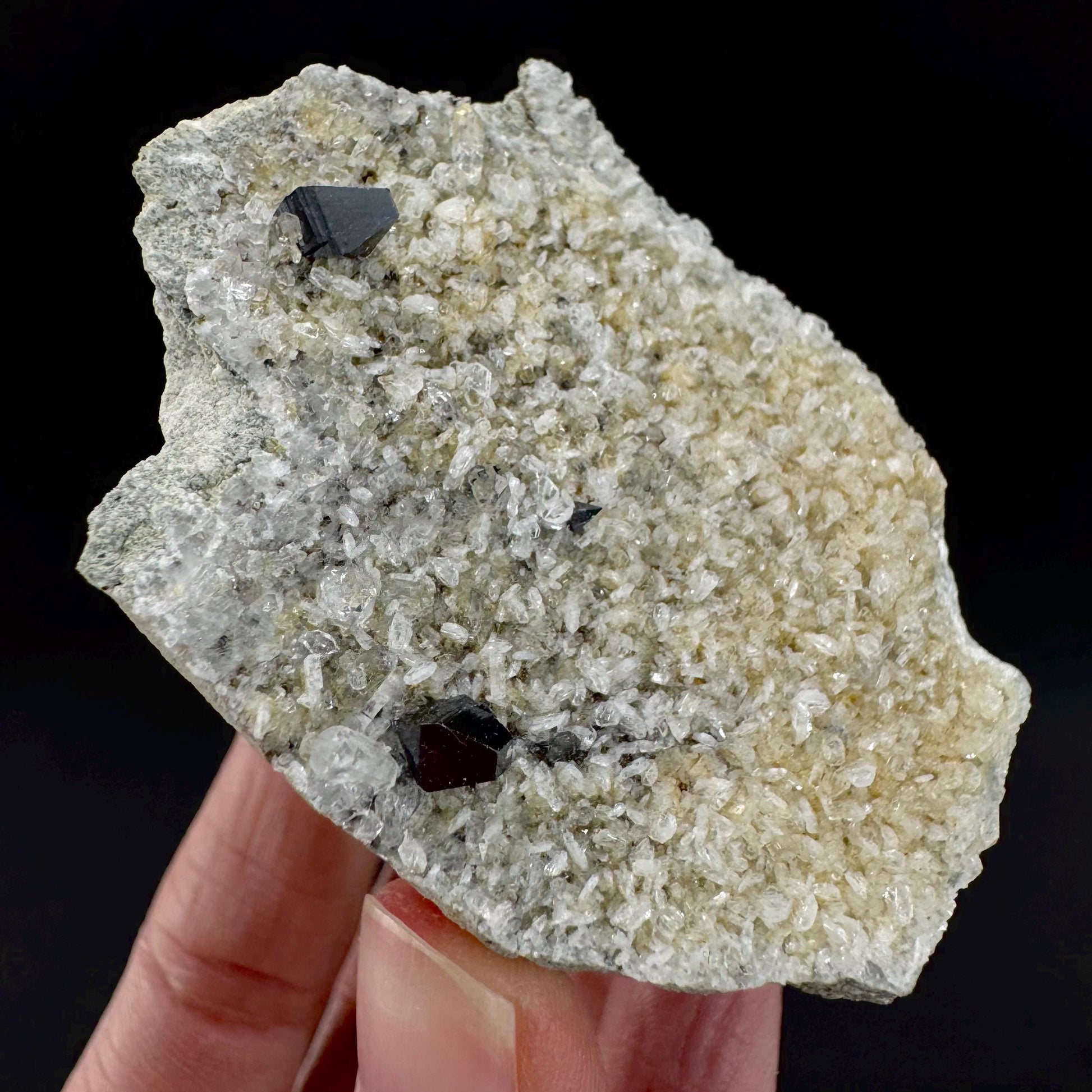 Anatase on Matrix | Metallic Crystal, Rare Mineral Specimen