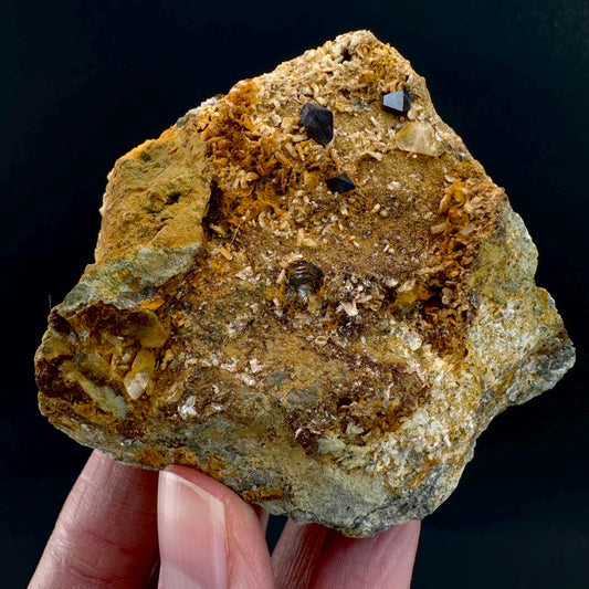 Anatase on Matrix | Metallic Crystal, Rare Mineral Specimen