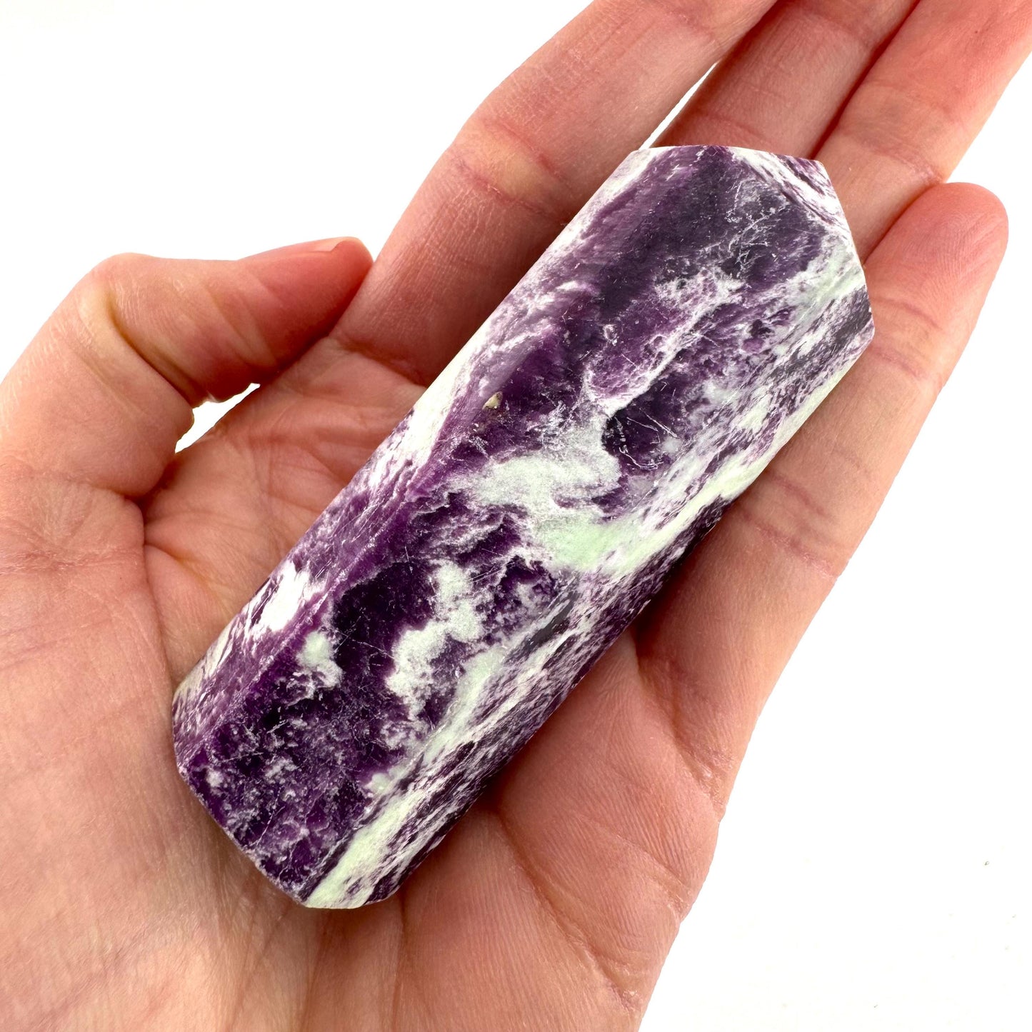 Kammererite Crystal Point | Polished Tower Wand