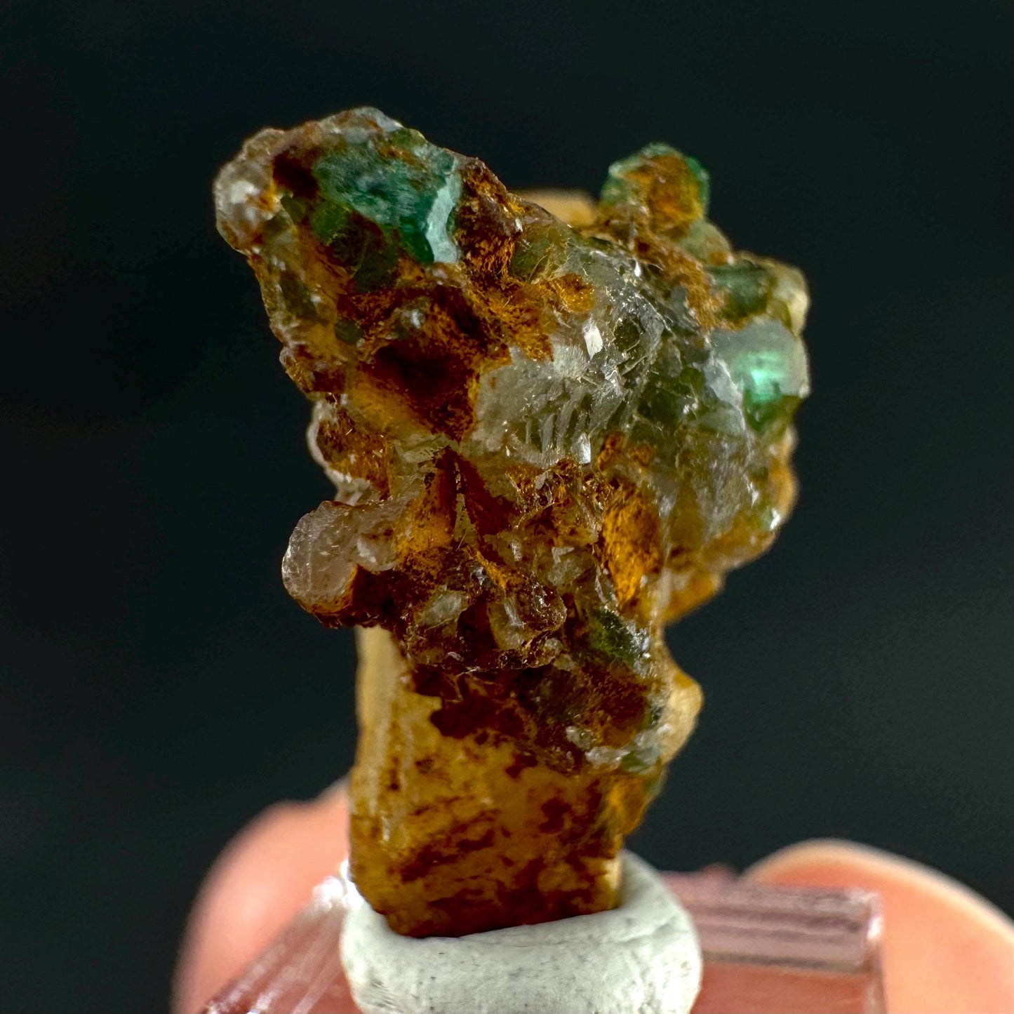 Emerald on Matrix | natural green crystal cluster, raw mineral specimen from Pakistan