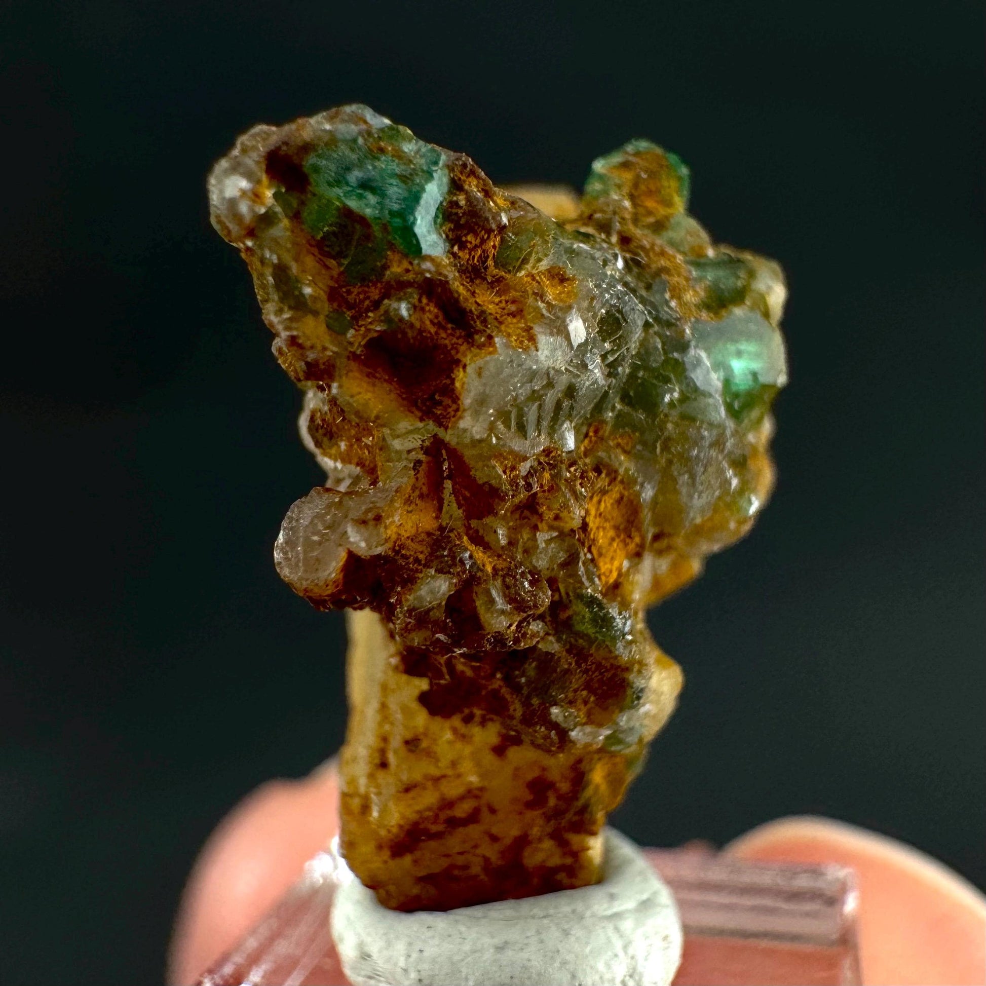 Emerald on Matrix | natural green crystal cluster, raw mineral specimen from Pakistan