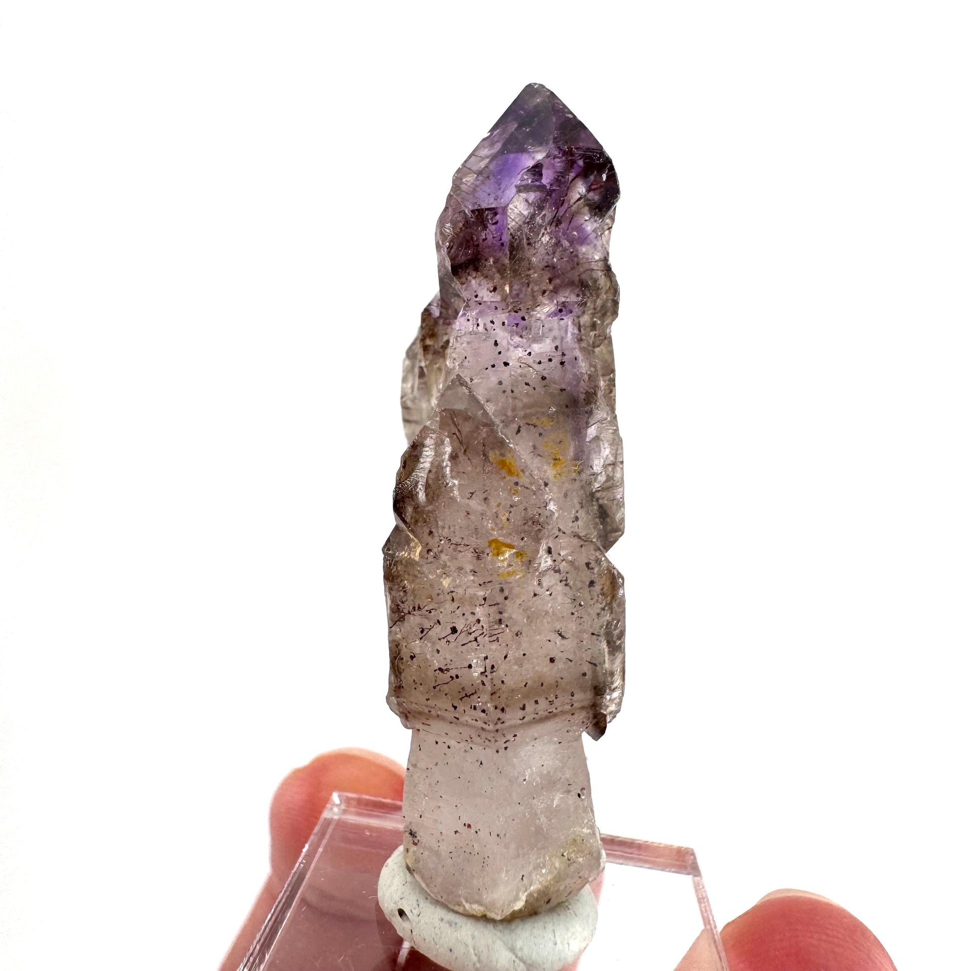 Amethyst Scepter | Shangaan elestial crystal, mineral specimen from Zimbabwe