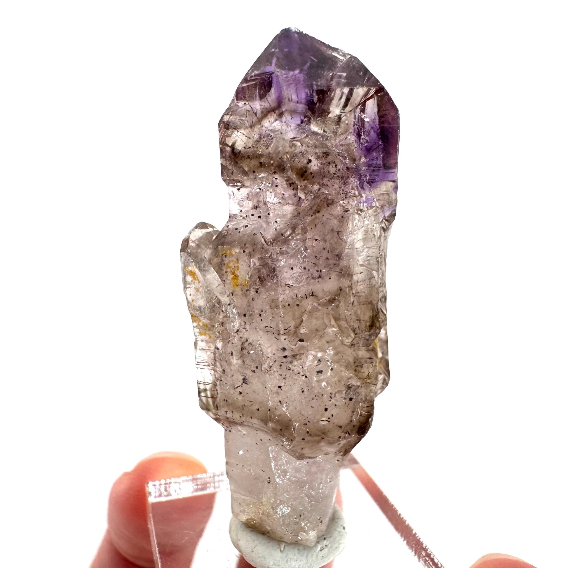 Amethyst Scepter | Shangaan elestial crystal, mineral specimen from Zimbabwe