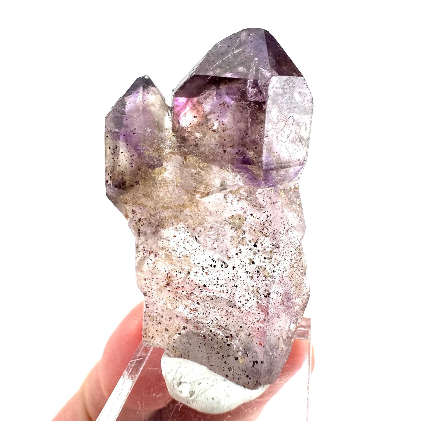 Amethyst Scepter | Shangaan elestial crystal, mineral specimen from Zimbabwe