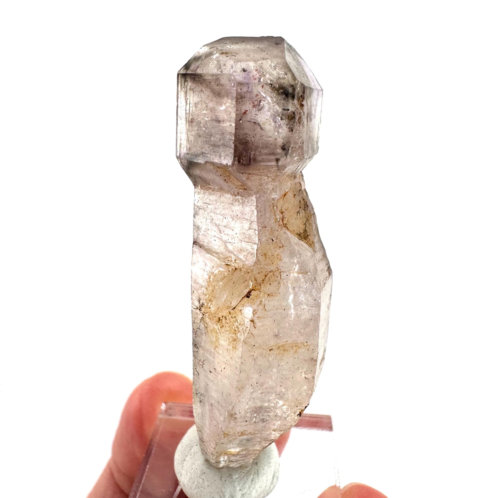 Amethyst Enhydro Scepter | Shangaan elestial crystal, mineral specimen from Zimbabwe