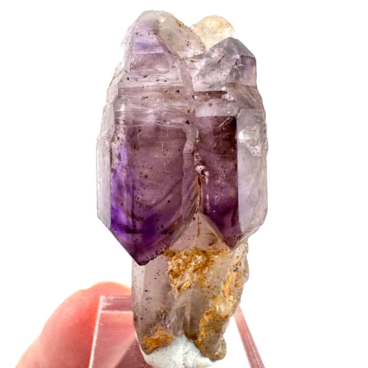 Amethyst Scepter | Shangaan elestial crystal, mineral specimen from Zimbabwe