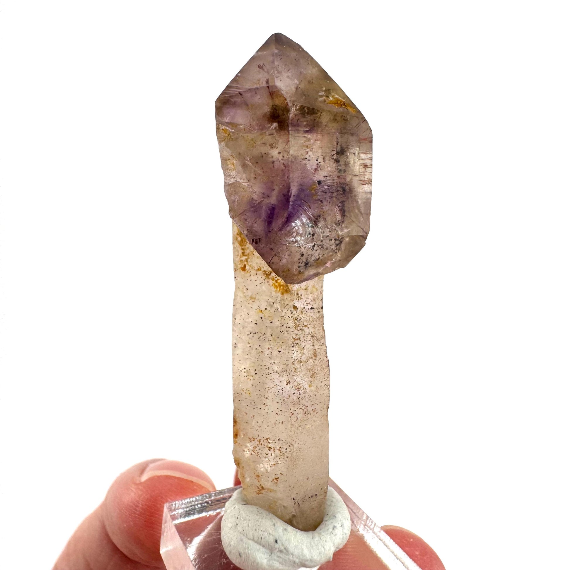Amethyst Scepter | Shangaan elestial crystal, mineral specimen from Zimbabwe
