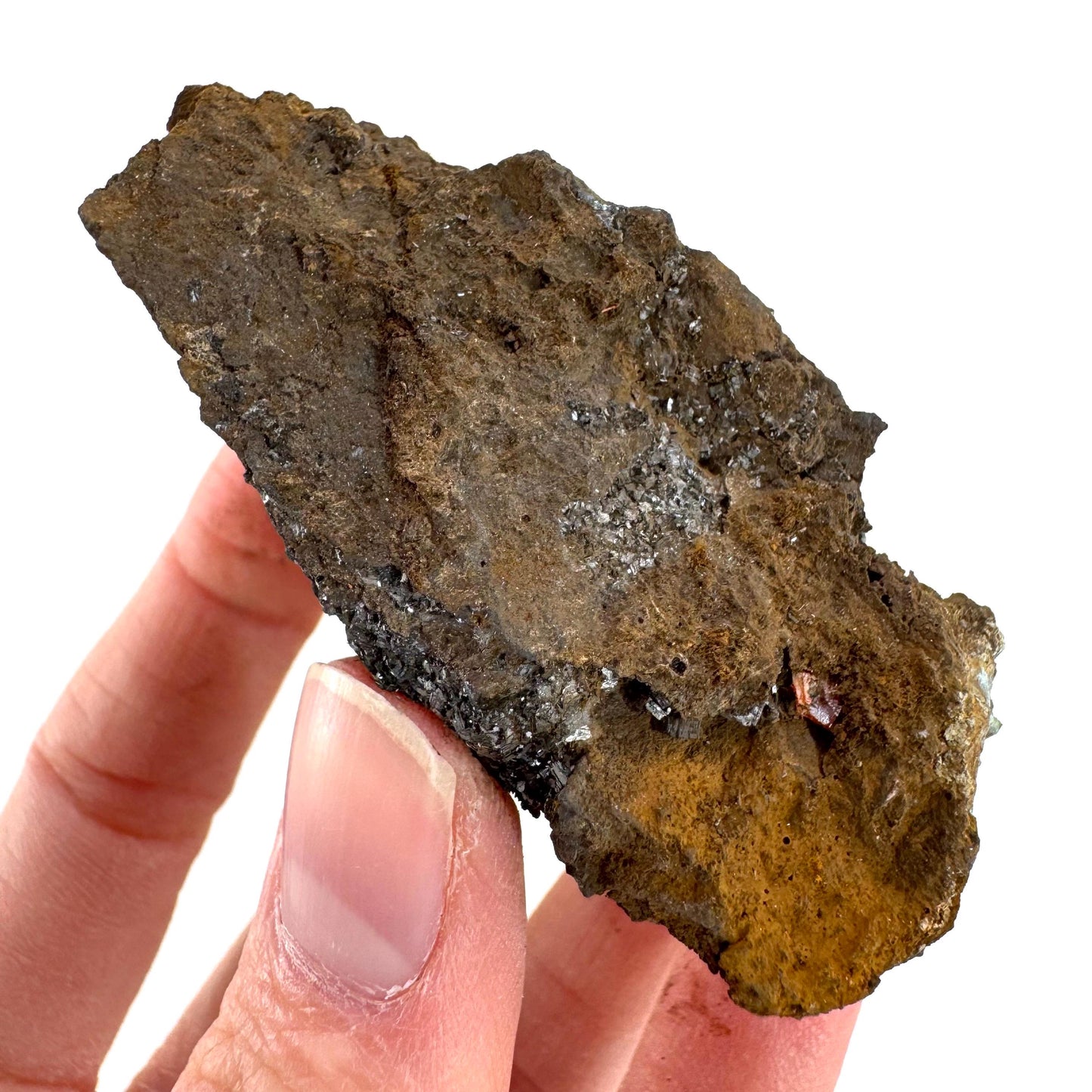 Pyrolusite | Metallic Crystal, Mineral Specimen from Tasmania, Australia