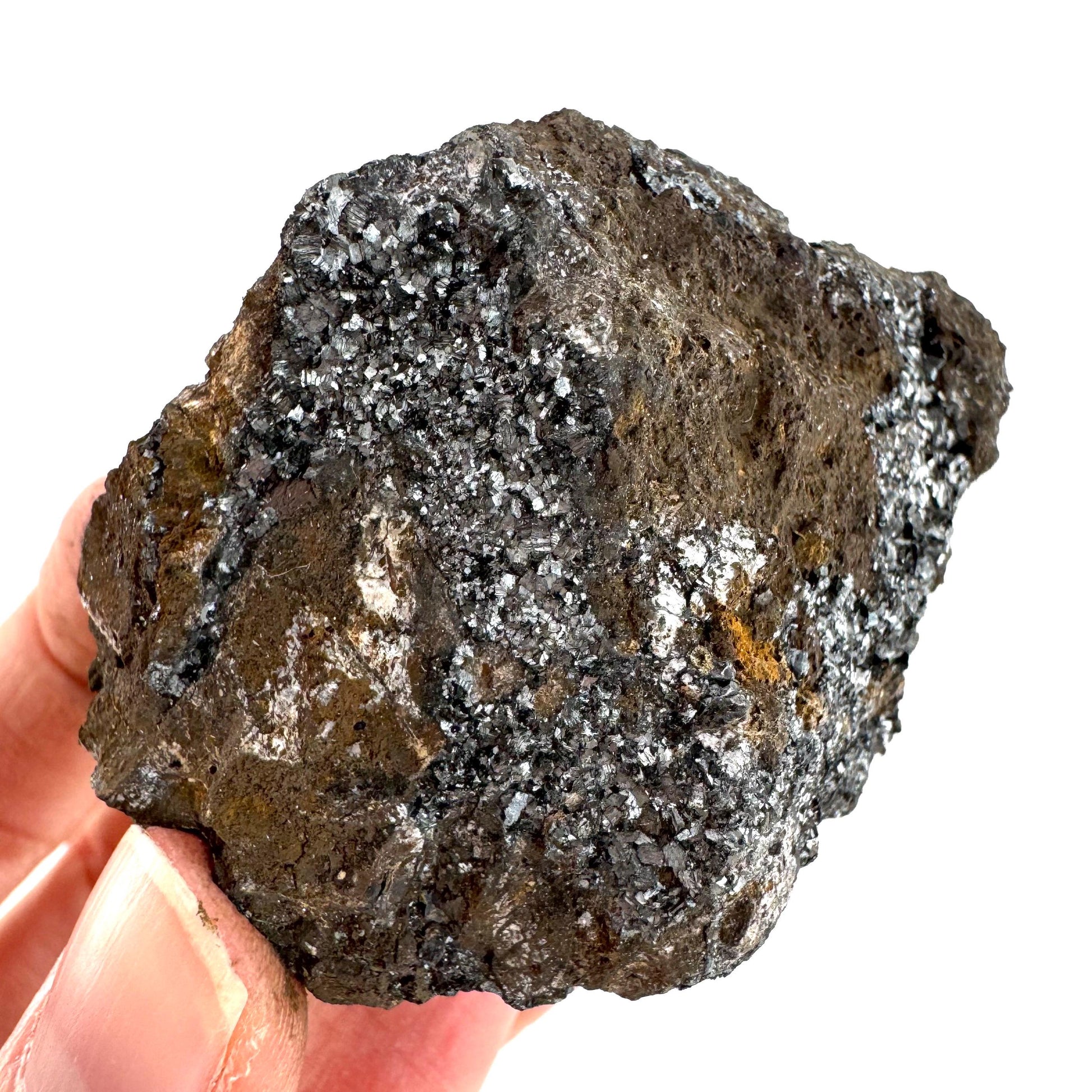 Pyrolusite | Metallic Crystal, Mineral Specimen from Tasmania, Australia