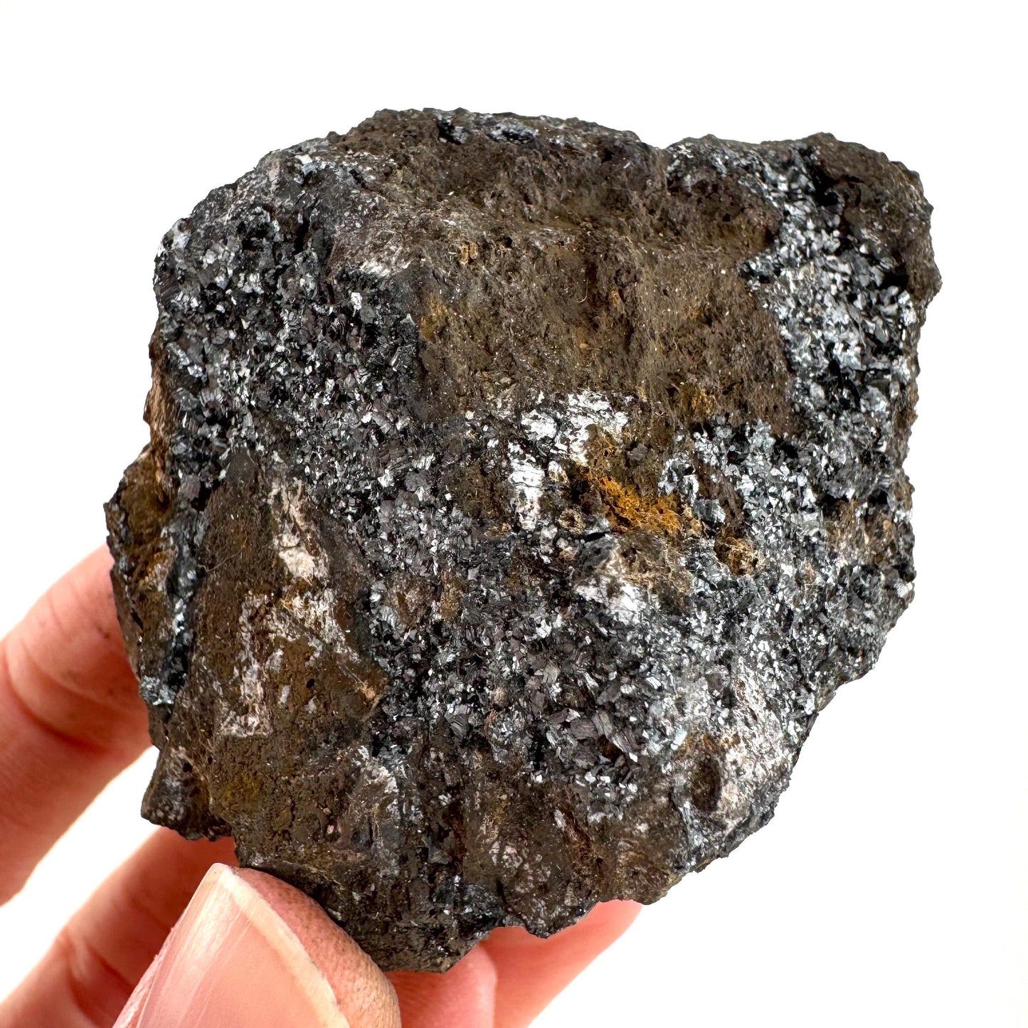 Pyrolusite | Metallic Crystal, Mineral Specimen from Tasmania, Australia