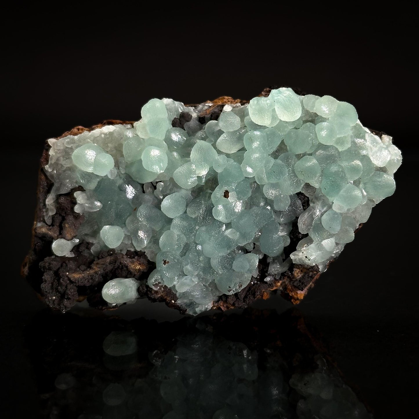 Smithsonite | blue crystal, rare mineral specimen from Kelly Mine, USA