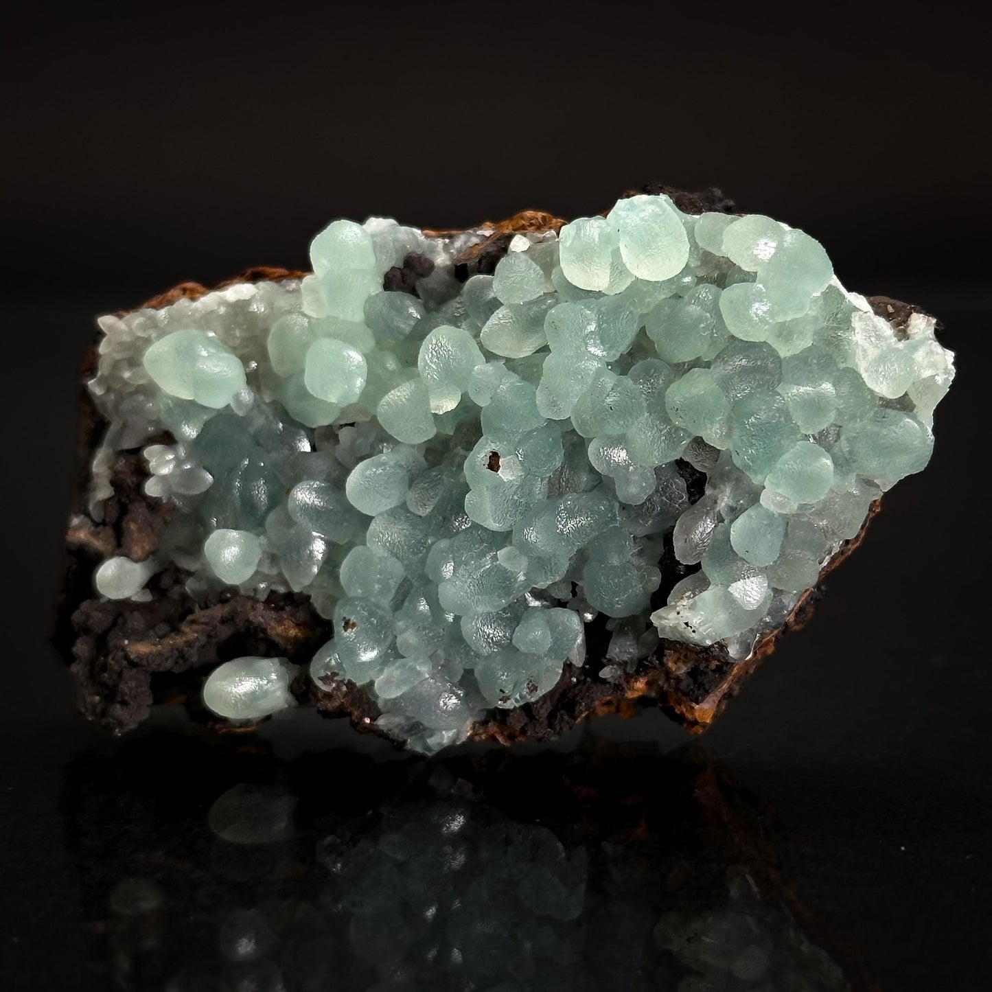 Smithsonite | blue crystal, rare mineral specimen from Kelly Mine, USA