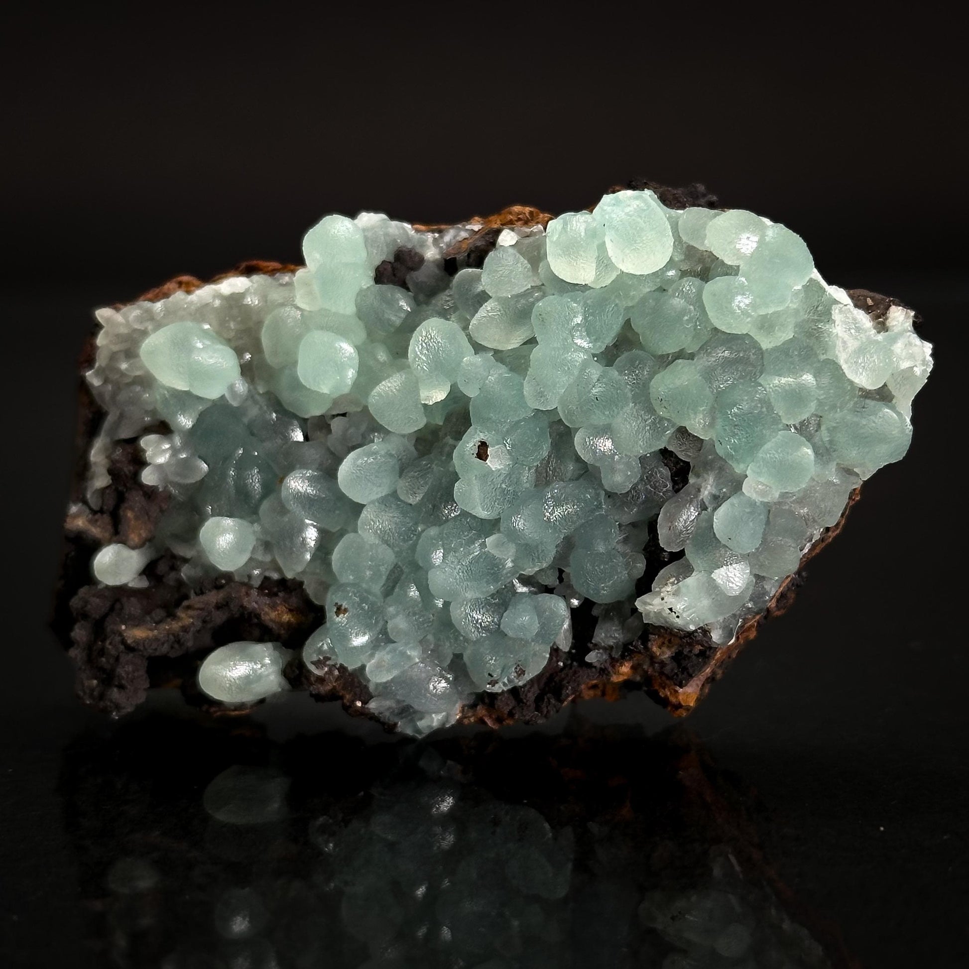 Smithsonite | blue crystal, rare mineral specimen from Kelly Mine, USA