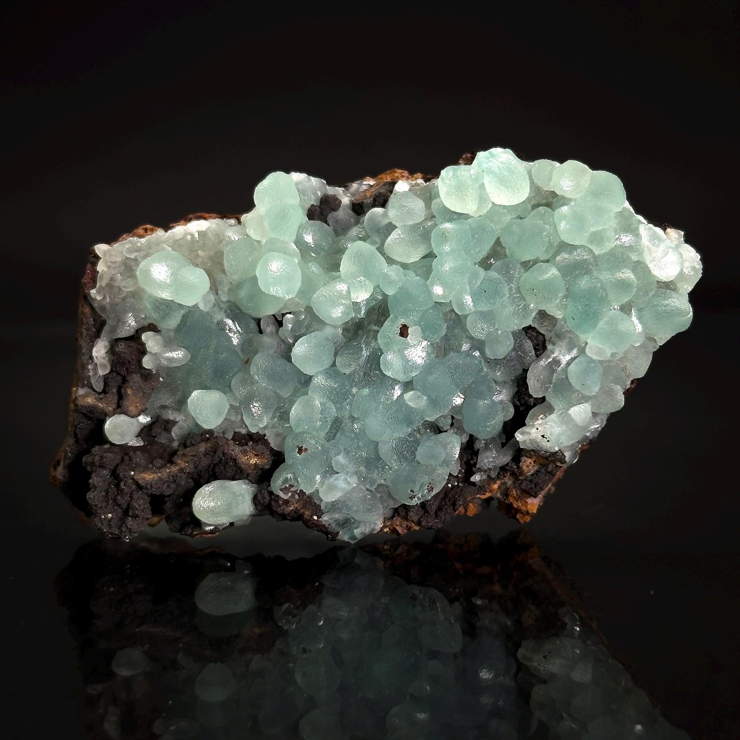 Smithsonite | blue crystal, rare mineral specimen from Kelly Mine, USA