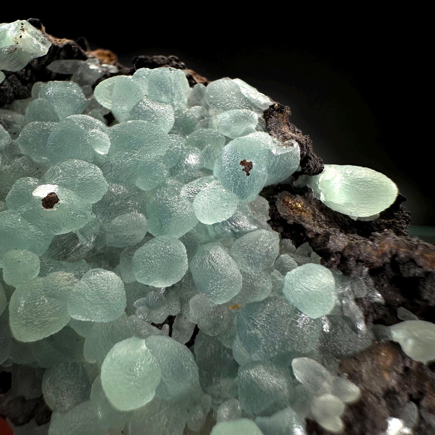 Smithsonite | blue crystal, rare mineral specimen from Kelly Mine, USA