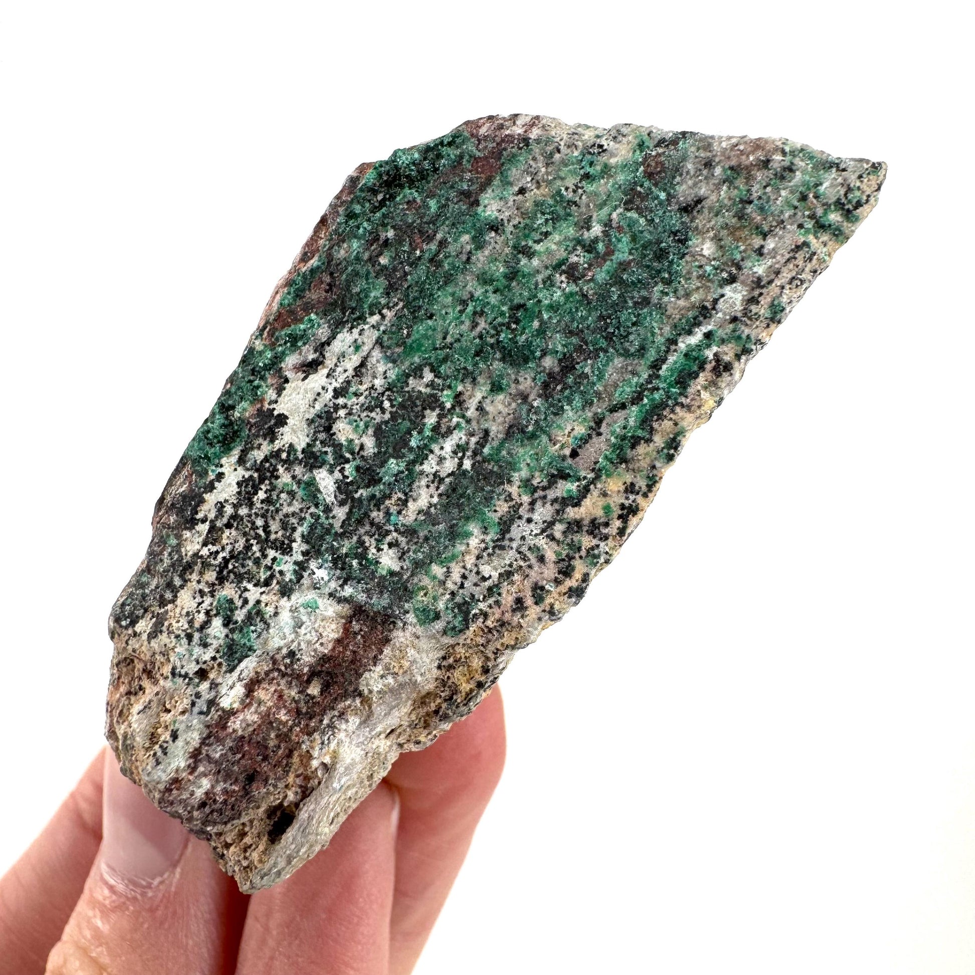 Sparkly Druzy Chrysocolla with Malachite | Raw Blue Crystal, Mineral Specimen from DR Congo