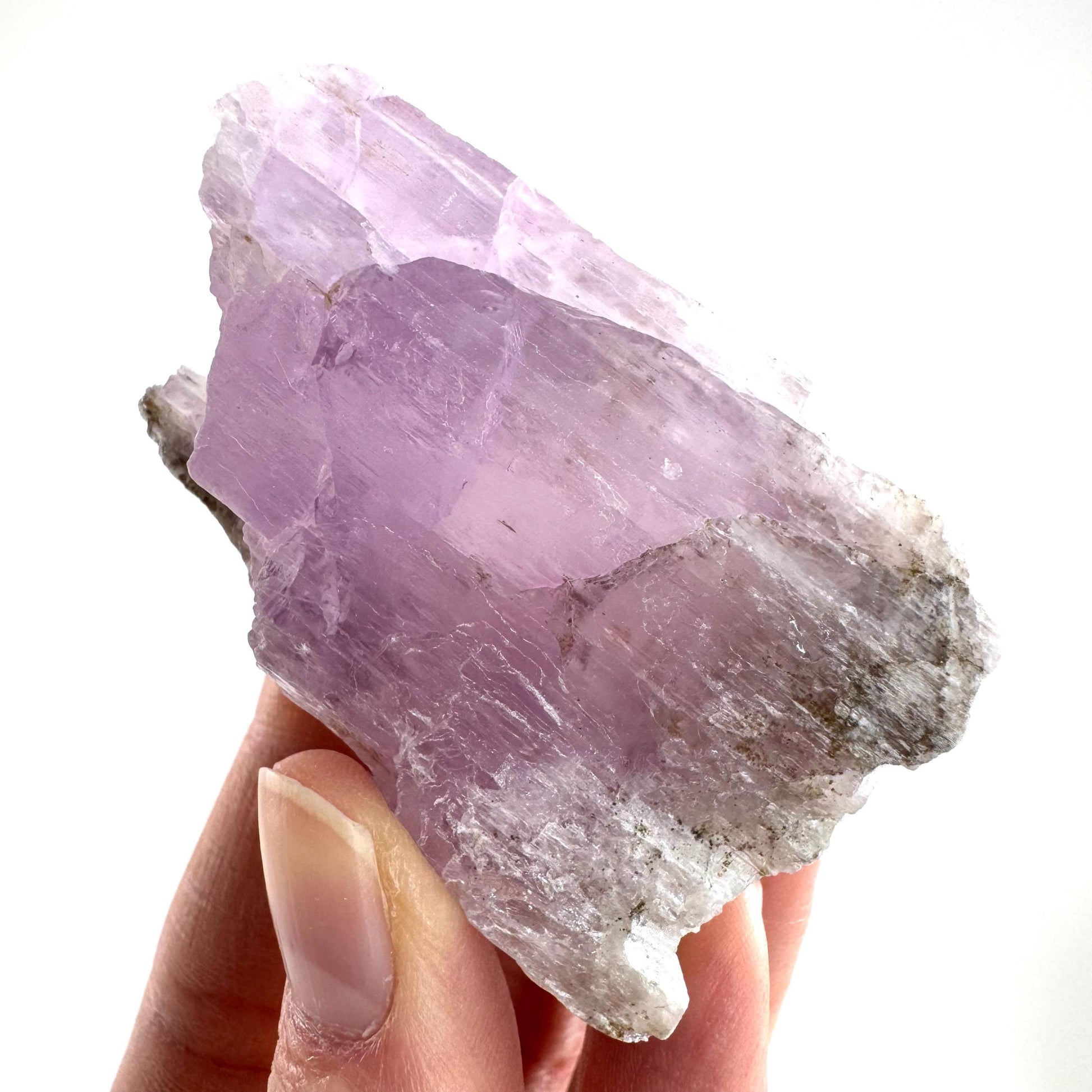 Lavender Kunzite Crystal | Mineral Specimen from Pakistan
