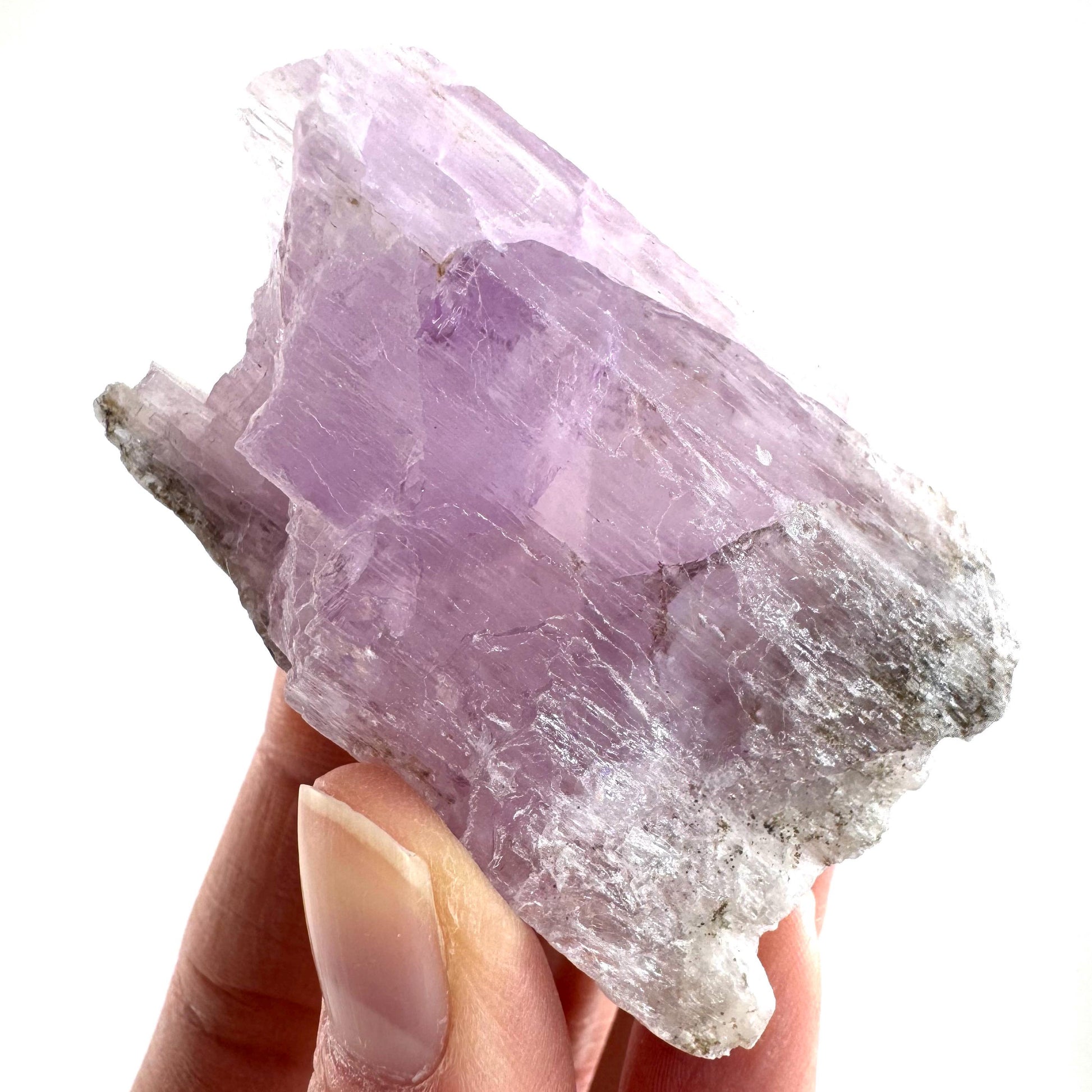 Lavender Kunzite Crystal | Mineral Specimen from Pakistan
