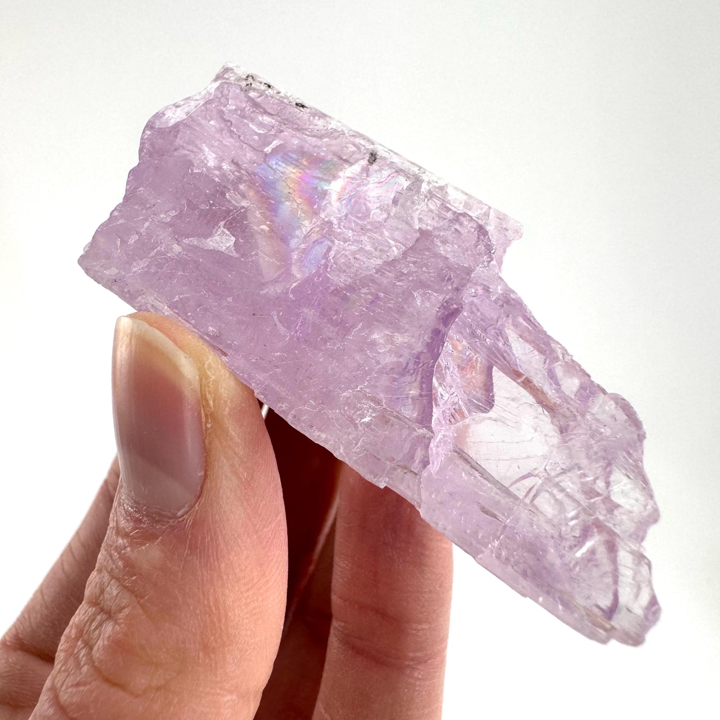 Lavender Kunzite Crystal | Mineral Specimen from Pakistan