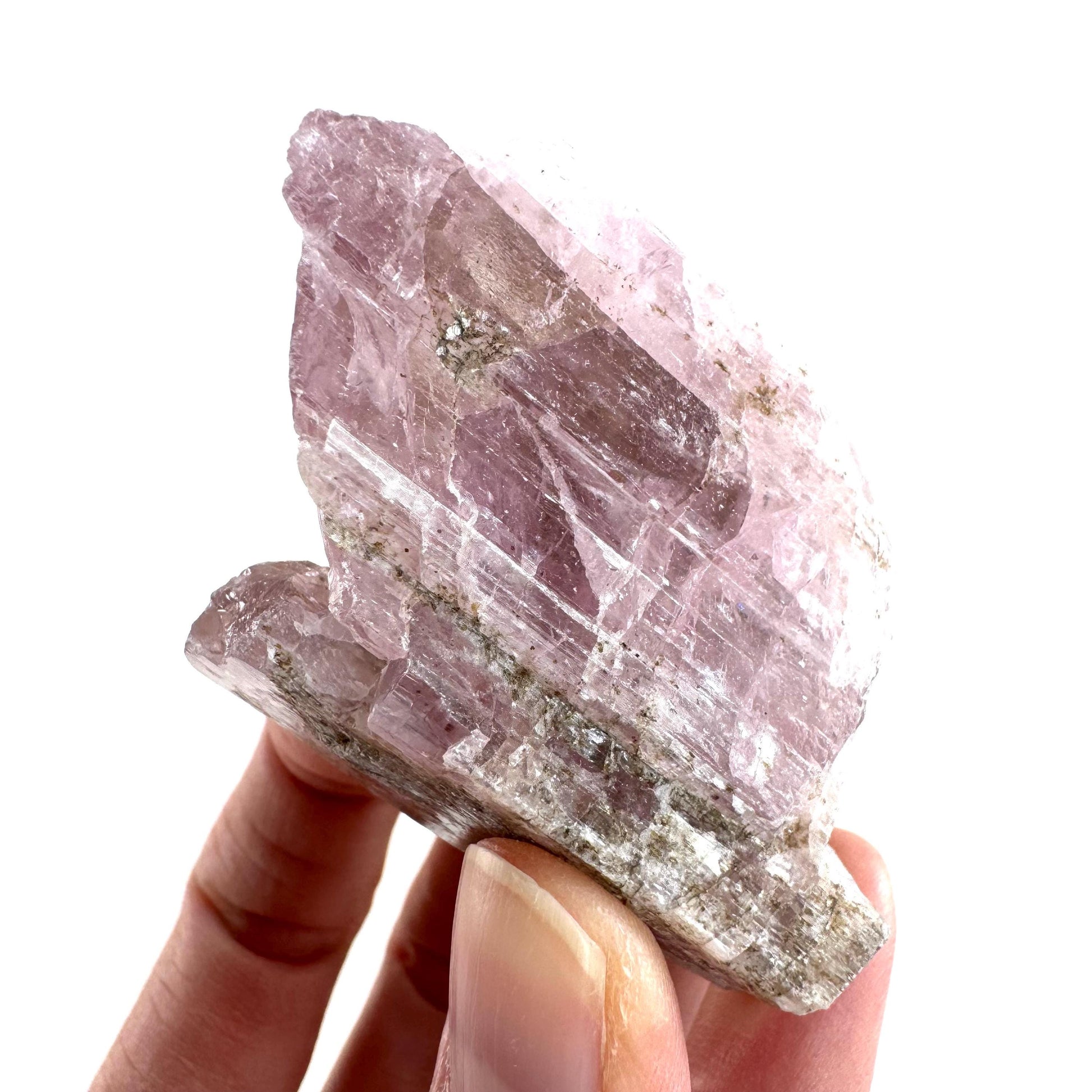 Lavender Kunzite Crystal | Mineral Specimen from Pakistan