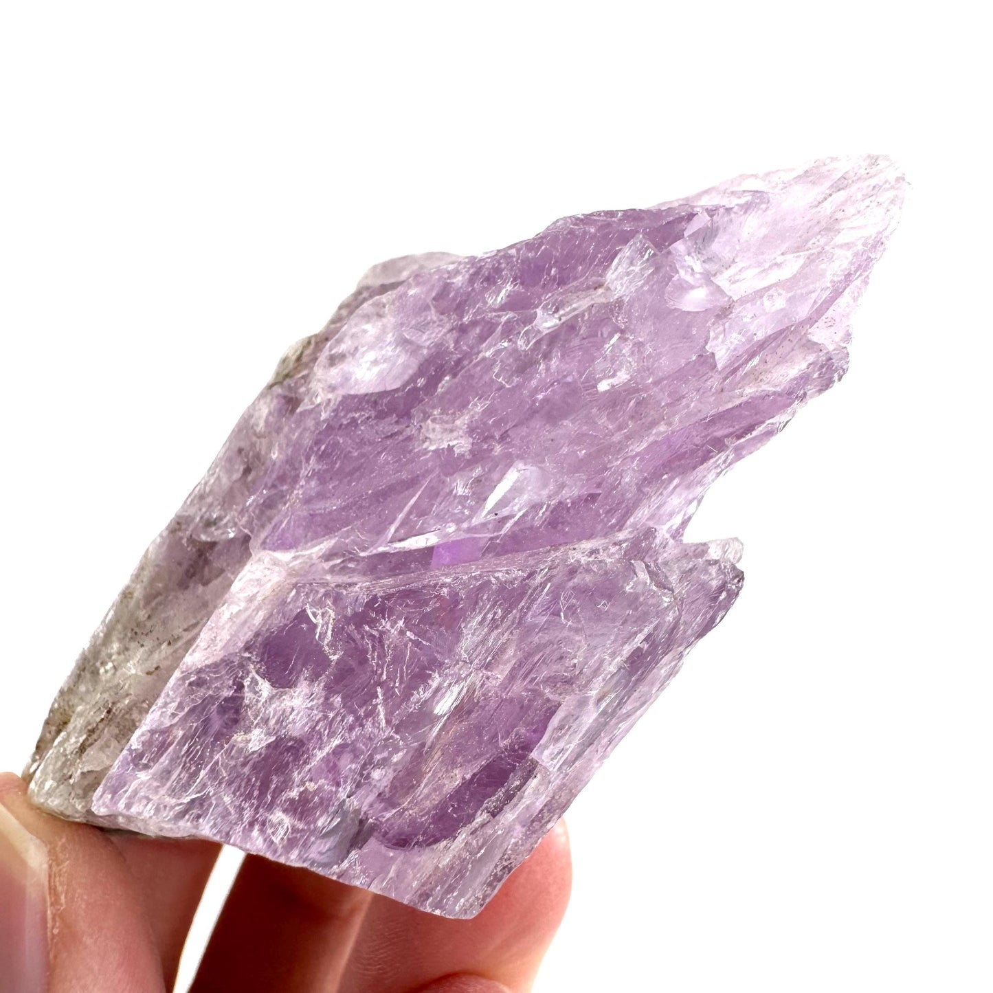 Lavender Kunzite Crystal | Mineral Specimen from Pakistan