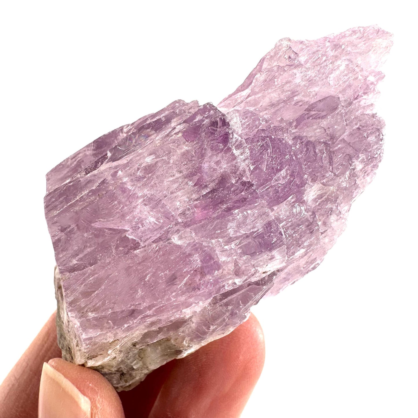 Lavender Kunzite Crystal | Mineral Specimen from Pakistan