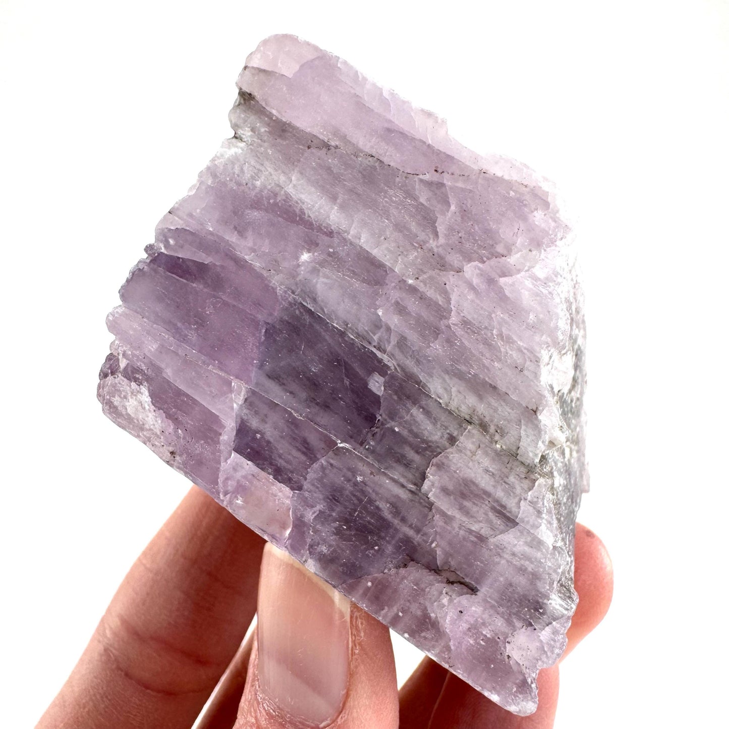 Lavender Kunzite Crystal | Mineral Specimen from Pakistan