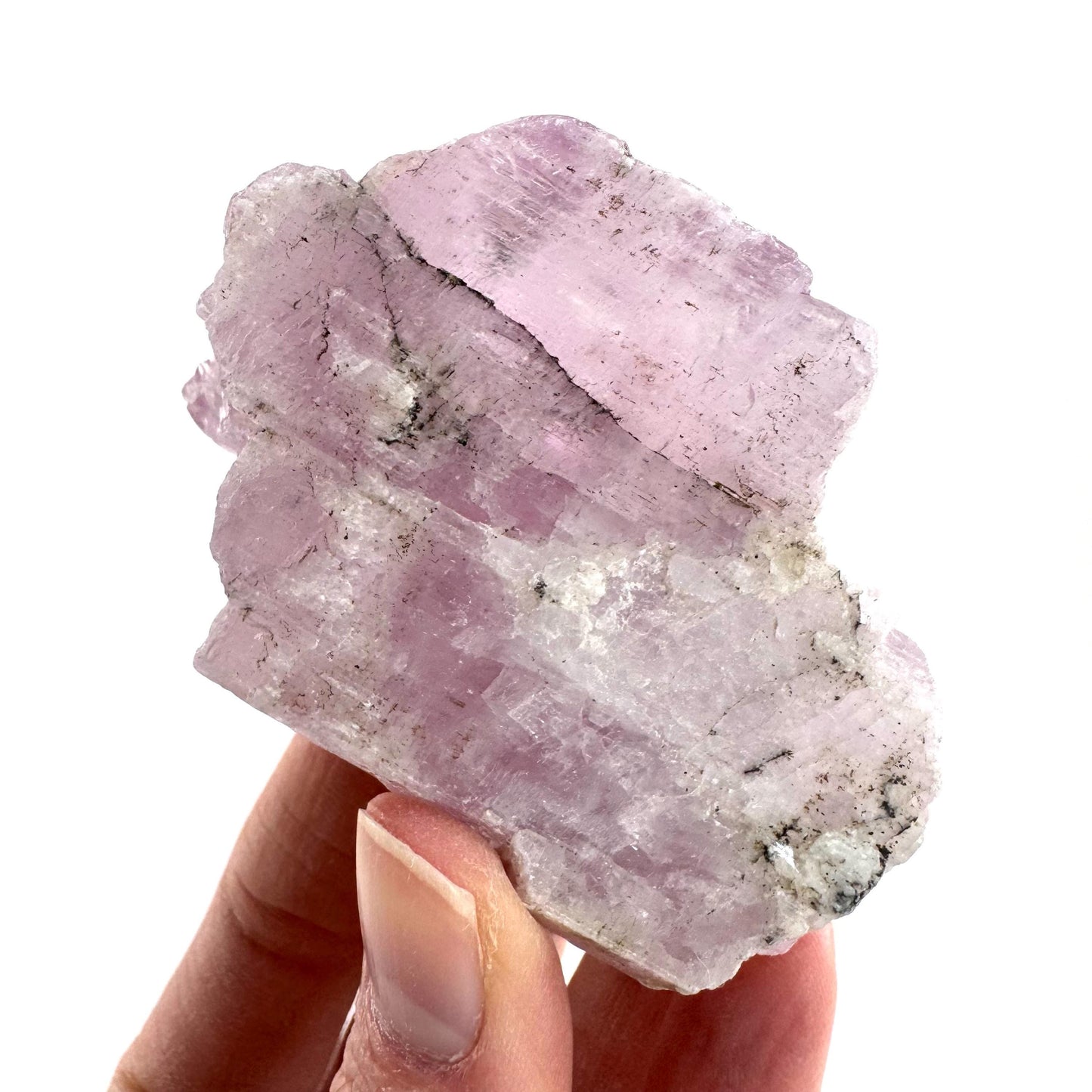 Lavender Kunzite Crystal | Mineral Specimen from Pakistan