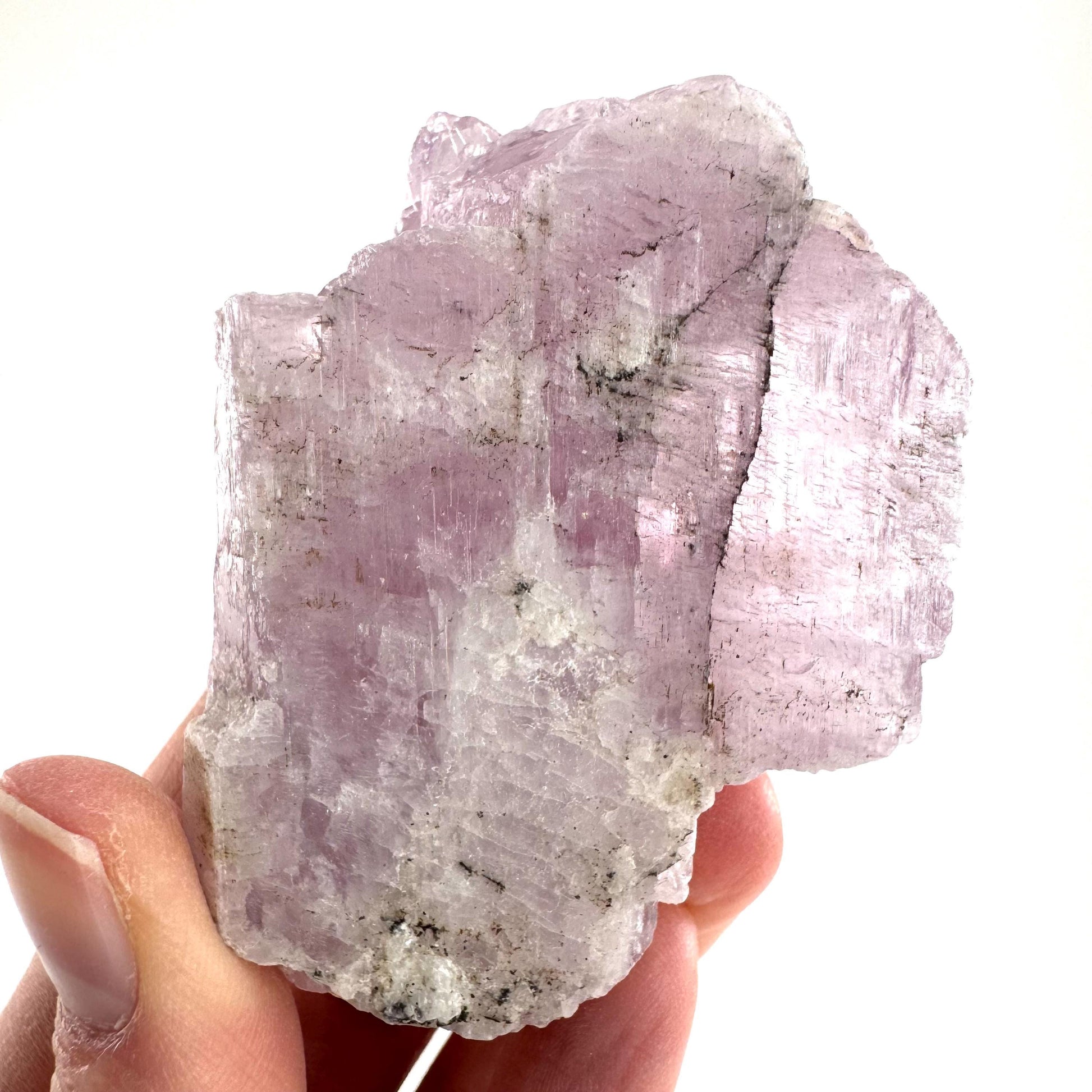 Lavender Kunzite Crystal | Mineral Specimen from Pakistan