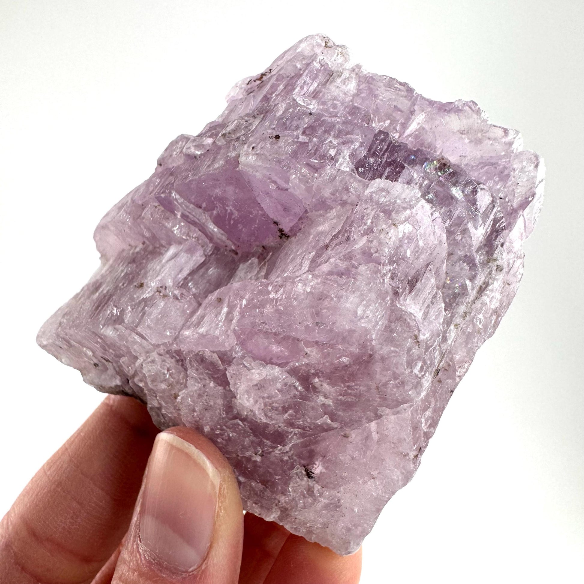 Lavender Kunzite Crystal | Mineral Specimen from Pakistan