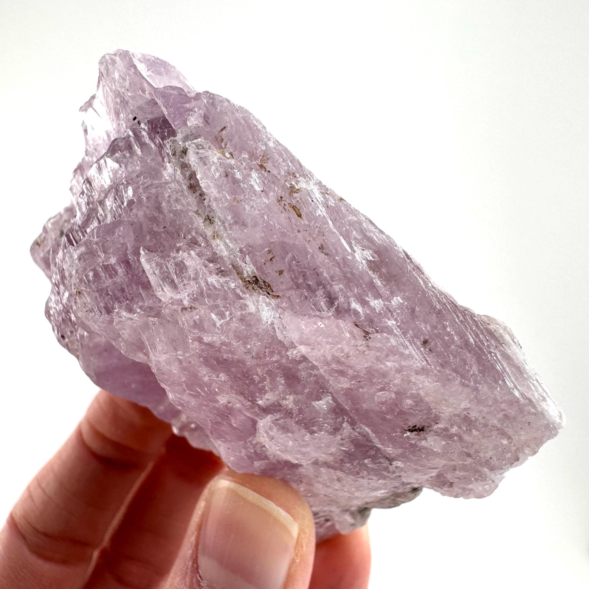 Lavender Kunzite Crystal | Mineral Specimen from Pakistan